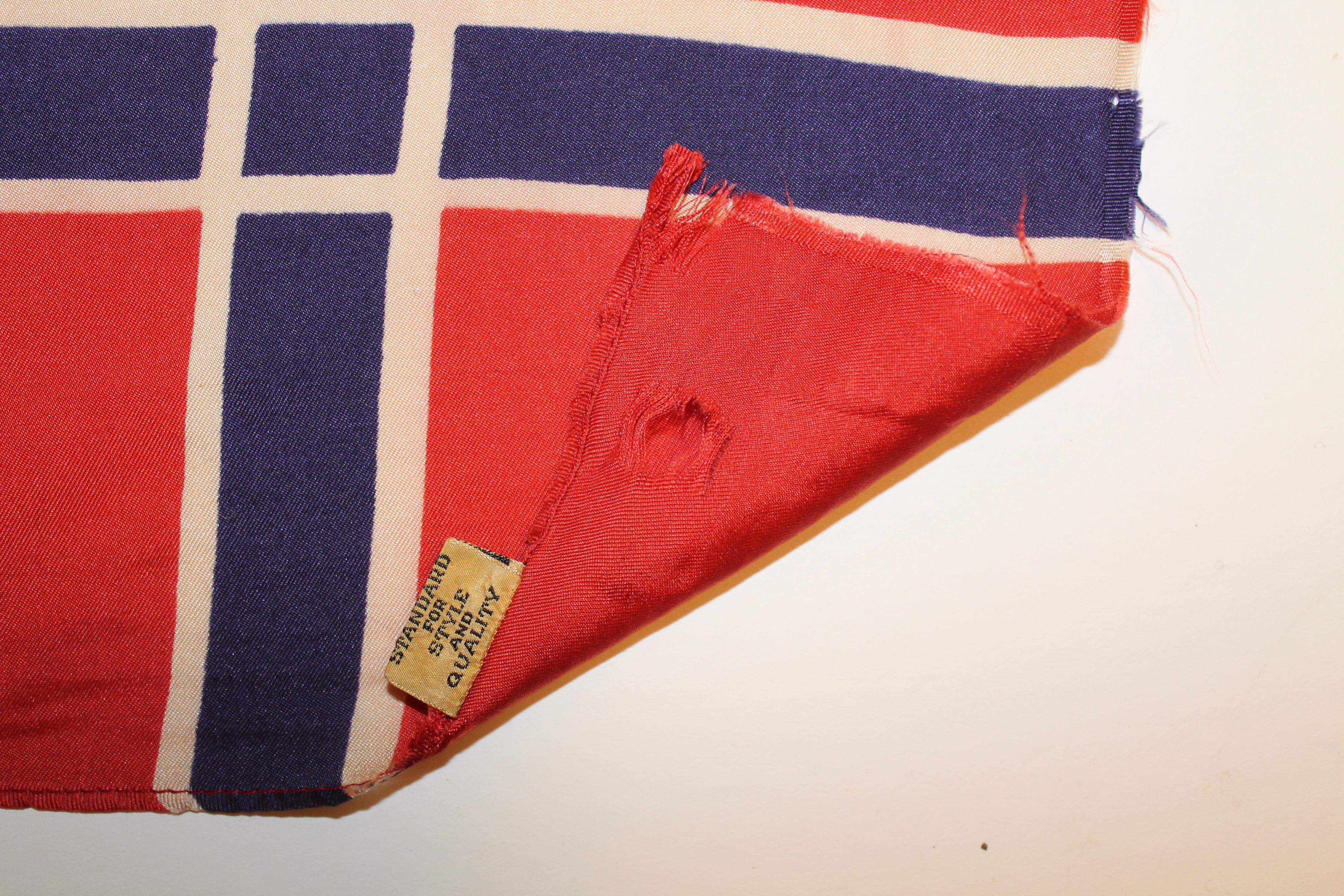 Rare écharpe Cheney Silks Art Deco en vente 6
