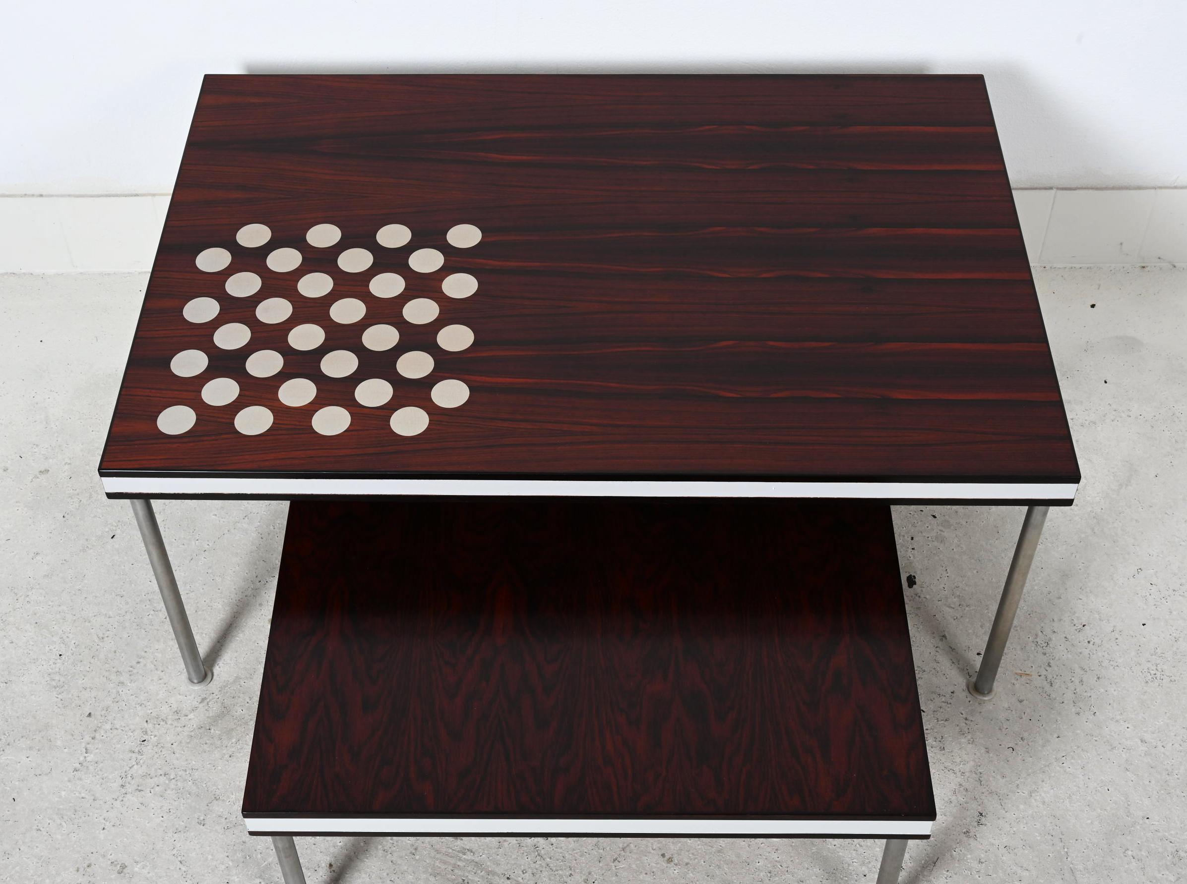 Rare table d'échecs, table à café et table à queue de Poul Cadovius pour France and Son en vente 11