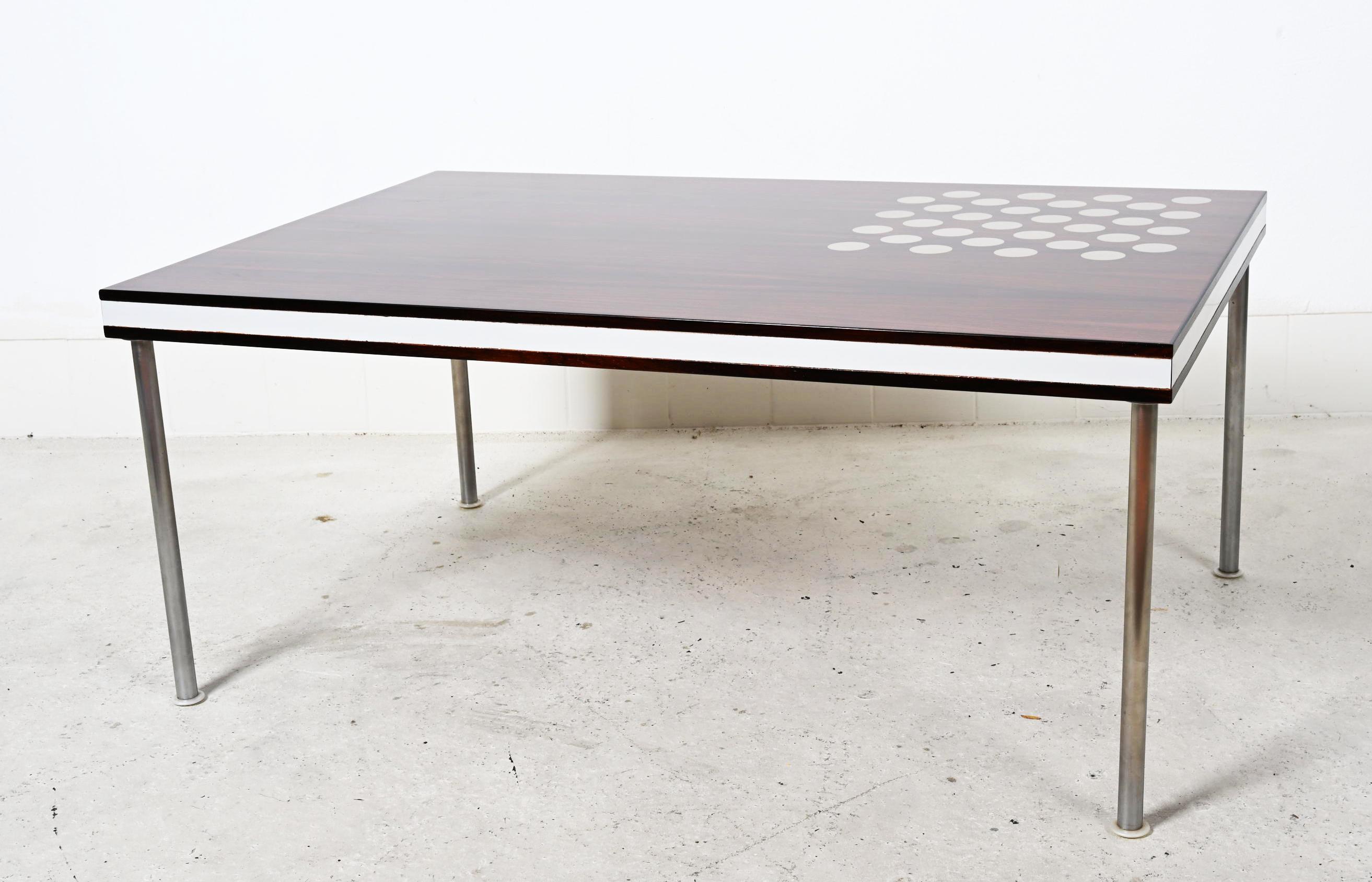 Scandinave moderne Rare table d'échecs, table à café et table à queue de Poul Cadovius pour France and Son en vente