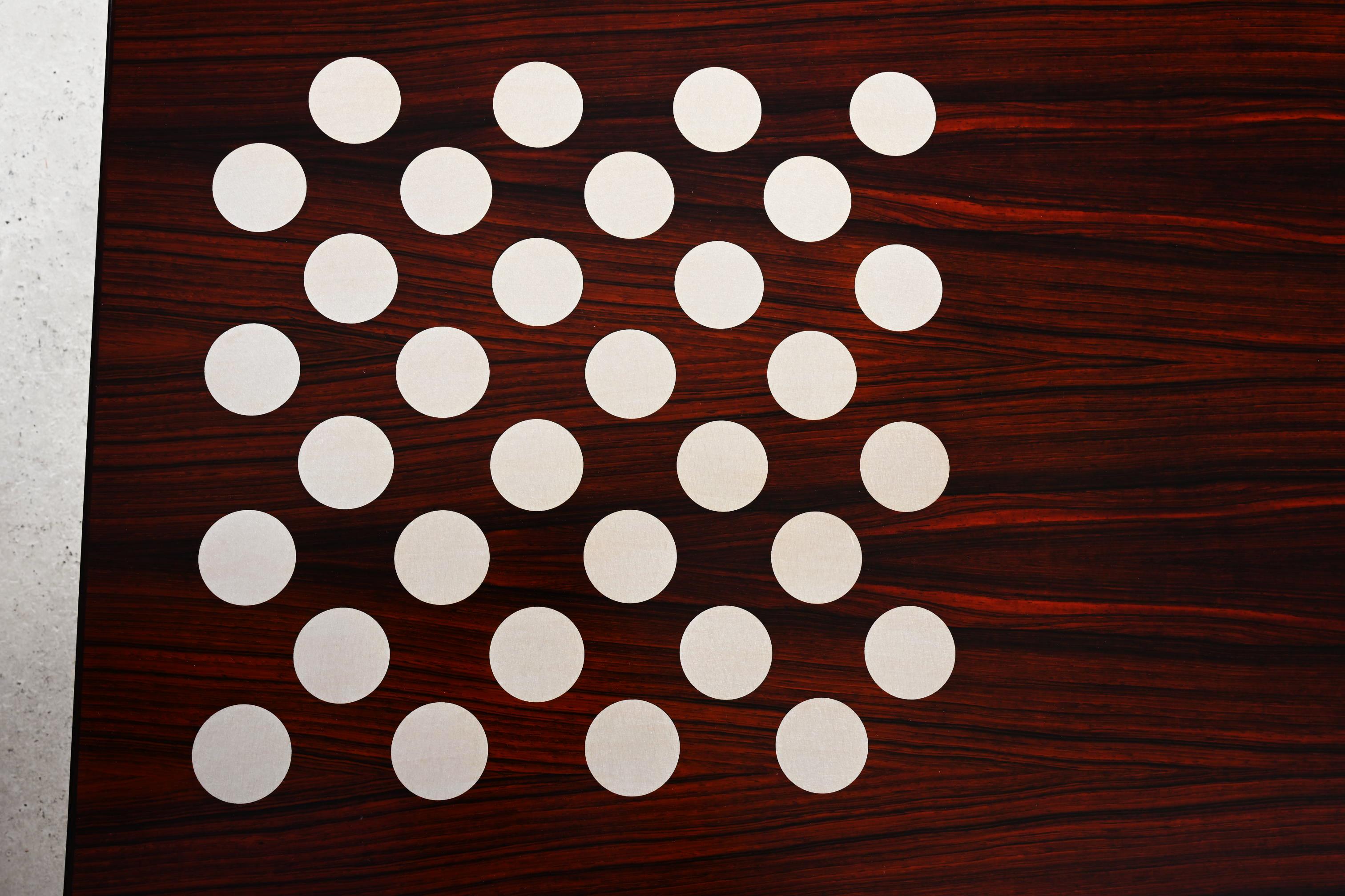 Milieu du XXe siècle Rare table d'échecs, table à café et table à queue de Poul Cadovius pour France and Son en vente