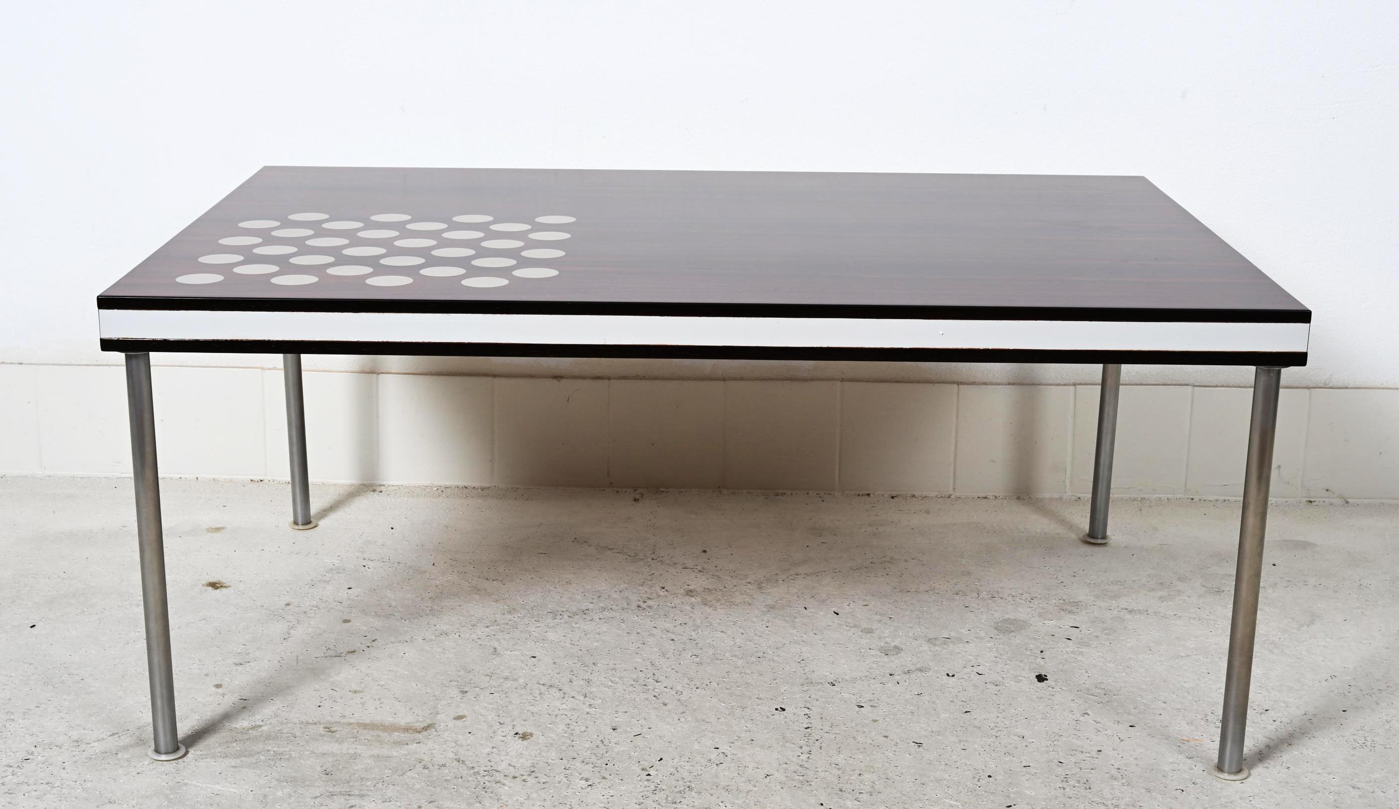 Rare table d'échecs, table à café et table à queue de Poul Cadovius pour France and Son en vente 2