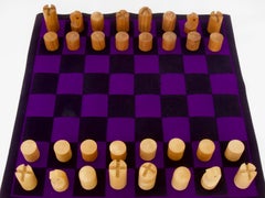 Rare Chess Set by Carl Auböck
