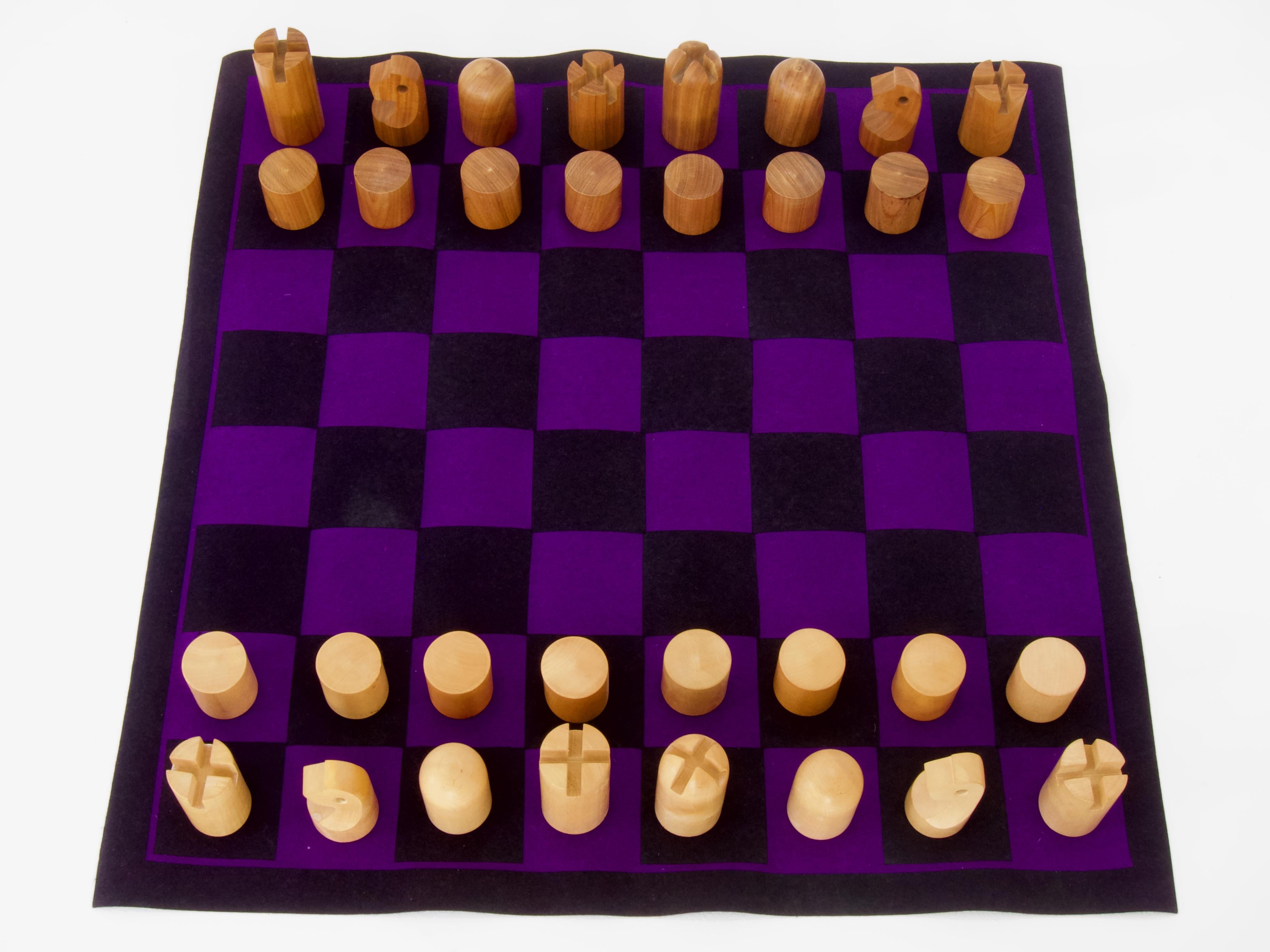 Austrian Rare Chess Set by Carl Auböck For Sale