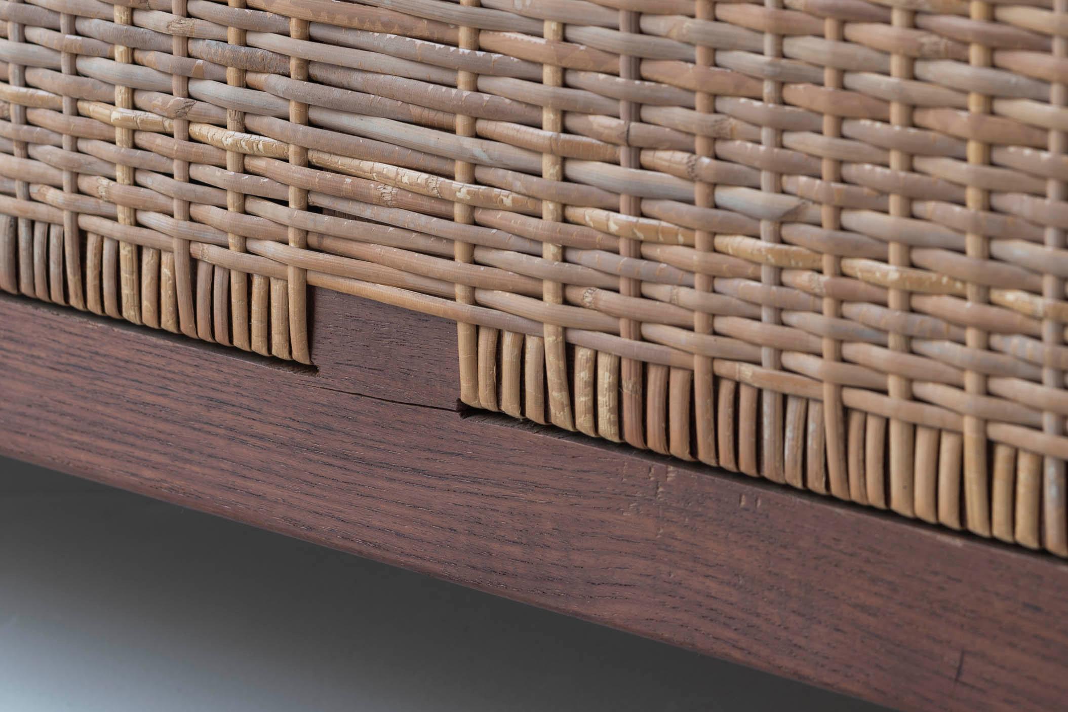 Rara cassapanca in teak di Kai Winding per Poul Hundevad, Danimarca anni '60. in vendita 8