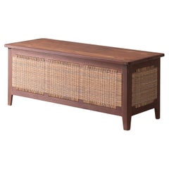 Natural Fiber Case Pieces and Storage Cabinets