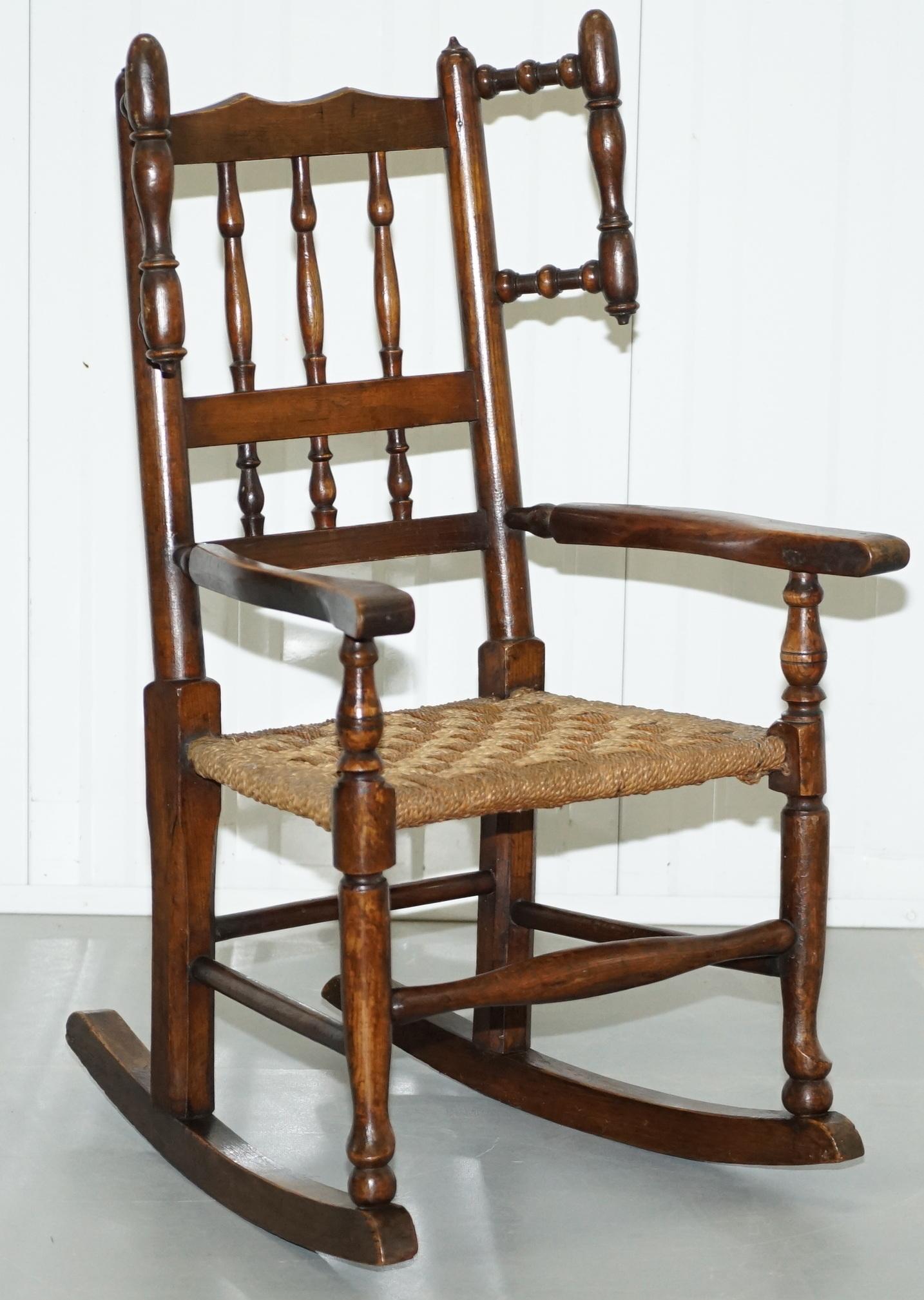 antique small rocking chair
