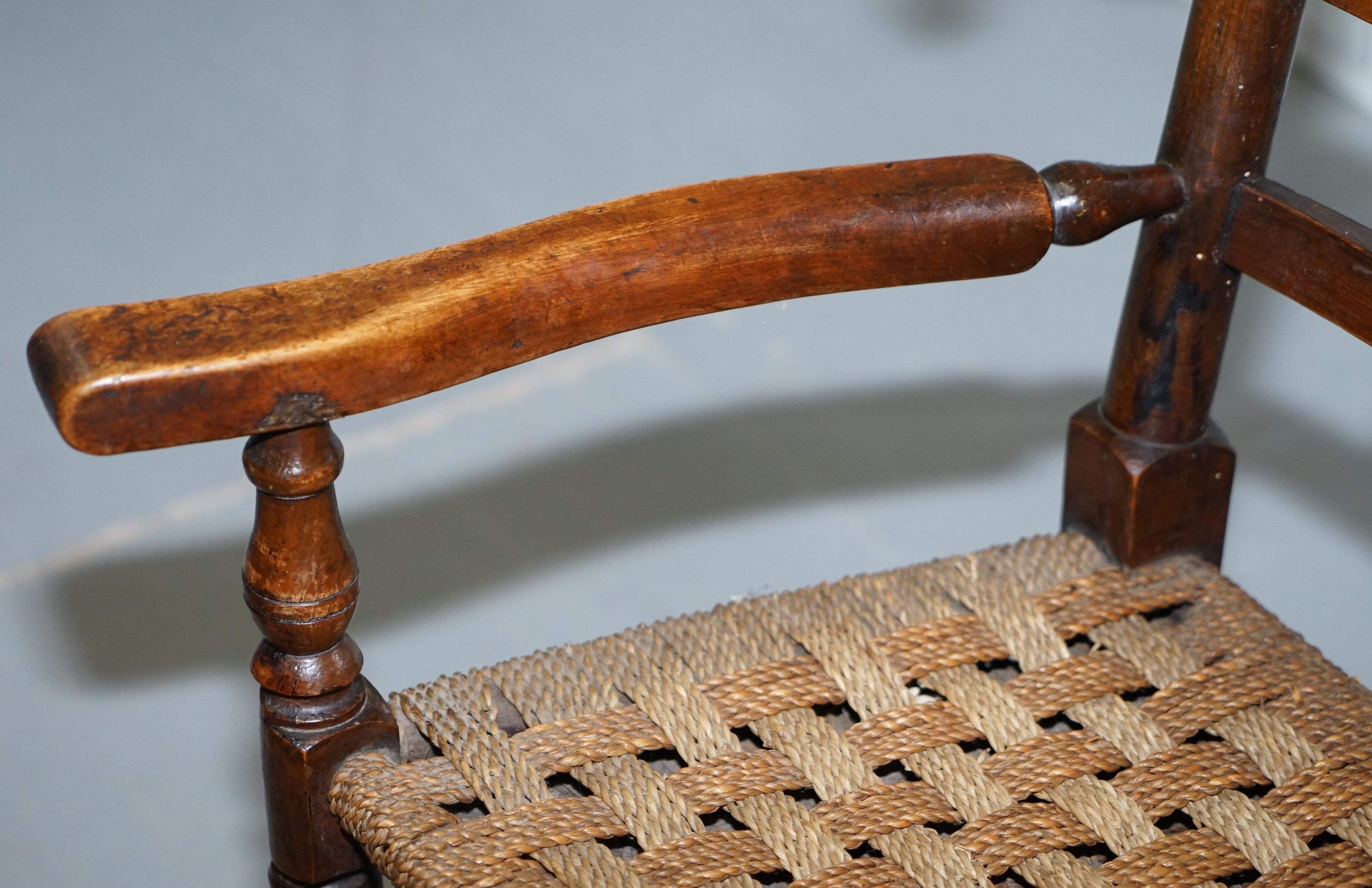small antique rocking chair
