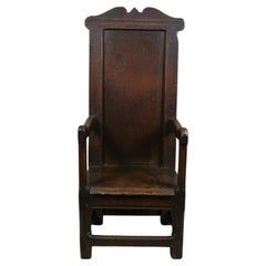 Rare Child’s 17th Century Welsh Oak Great Chair c. 1620