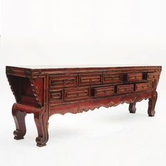 Rare Chinese Alter Sideboard from Shanxi, circa 1840