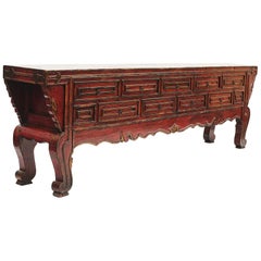 Rare Chinese Alter Sideboard from Shanxi, circa 1840