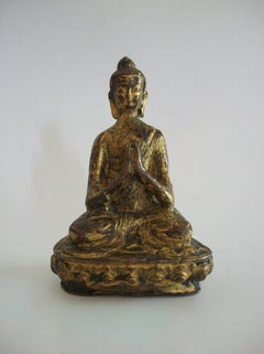 Rare Chinese Gilt-Bronze Figure of a Bodhisattva - Qing Dynasty - 18th Century