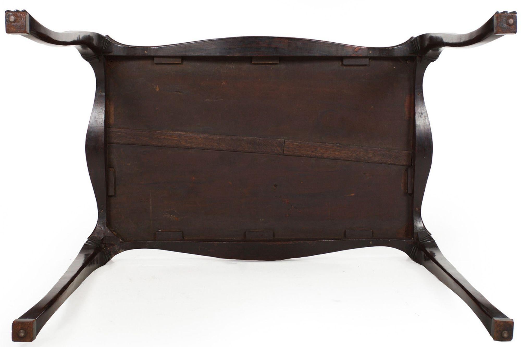 Rara Mesa Chippendale, inglesa ca. 1770, ex Colección Rothermere en venta 9