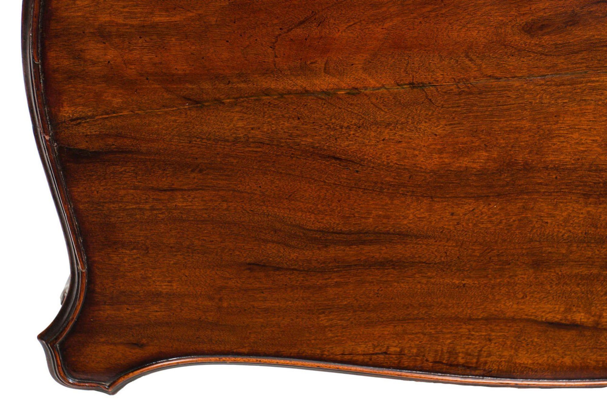 Rara Mesa Chippendale, inglesa ca. 1770, ex Colección Rothermere en venta 12