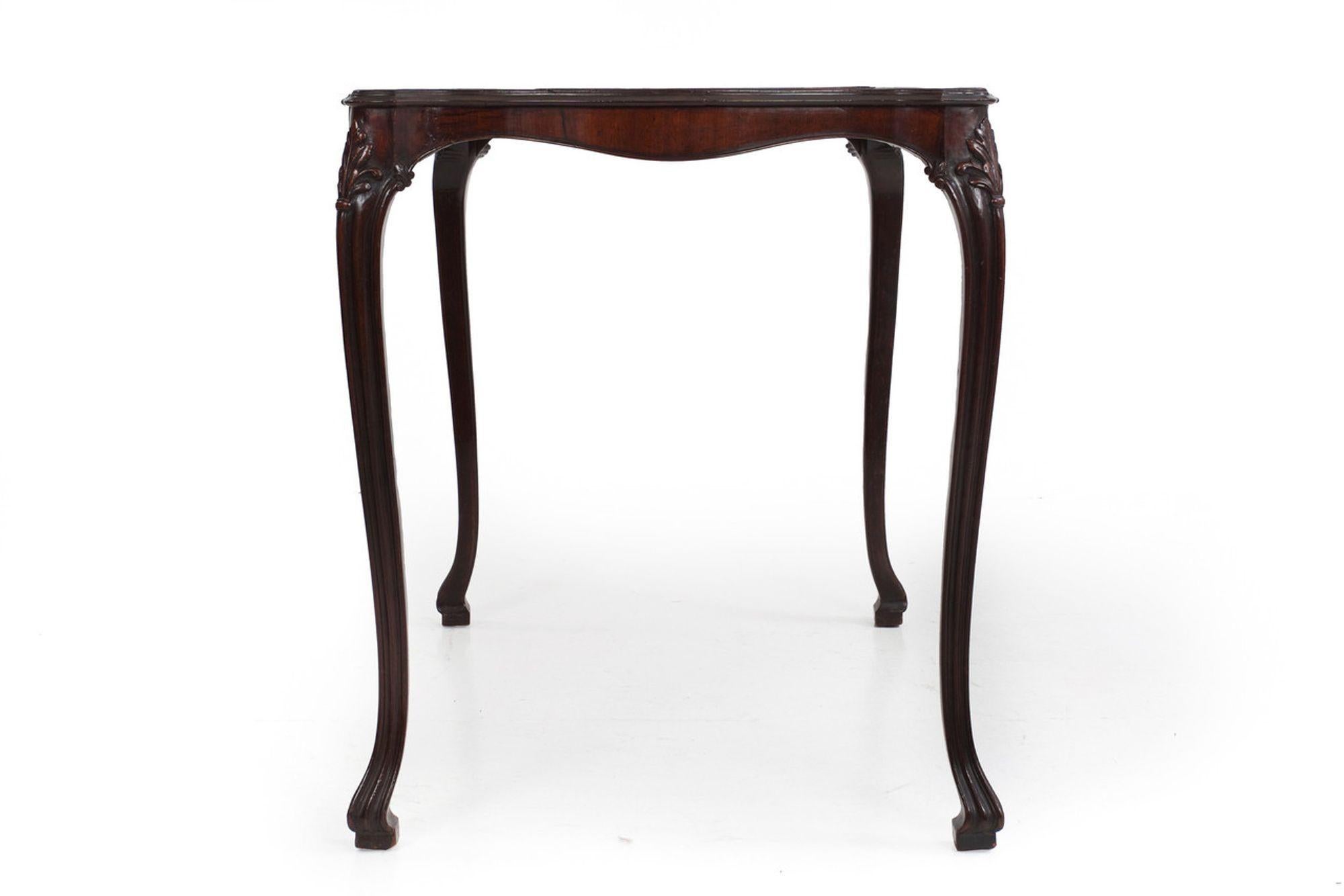 Rara Mesa Chippendale, inglesa ca. 1770, ex Colección Rothermere Caoba en venta