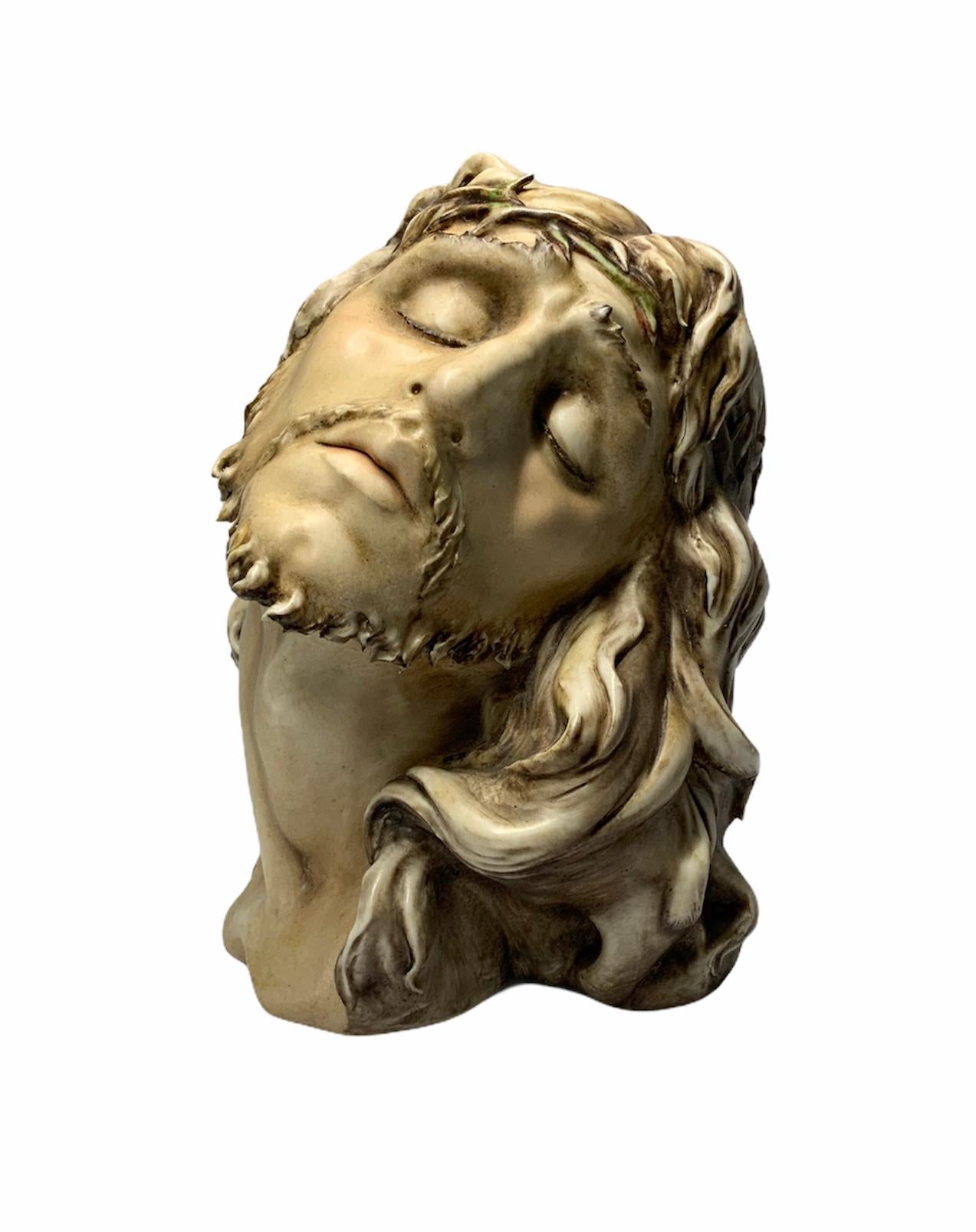 Rare Christ Porcelain Bust 2