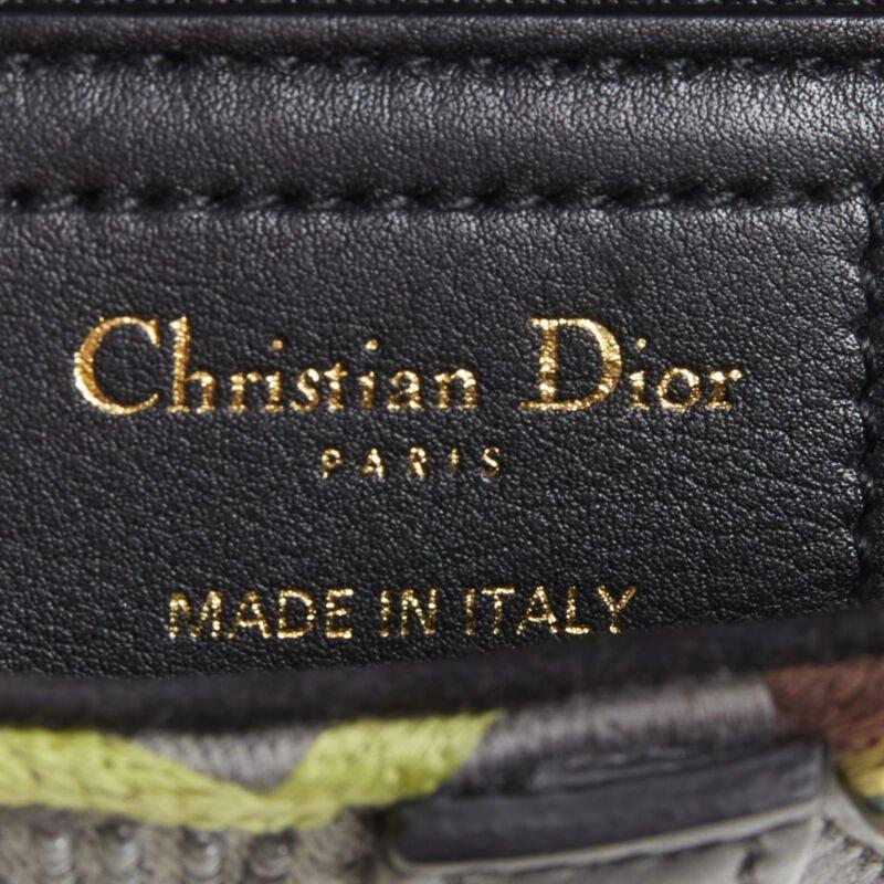 rare CHRISTIAN DIOR 2018 Saddle multi bead embellished shoulder bag 7