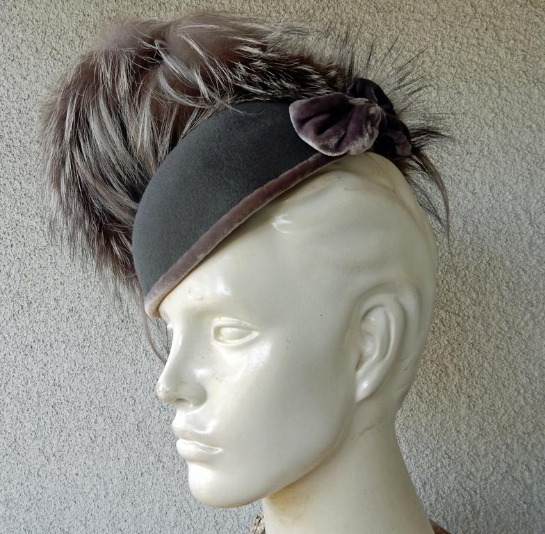 Women's Rare Christian Dior by John Galliano 2007 Runway Hat  For Sale
