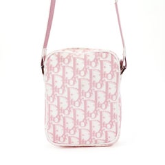 RARA Christian Galliano for Christian Dior Diorissimo Pink Monogram Crossbody Bag