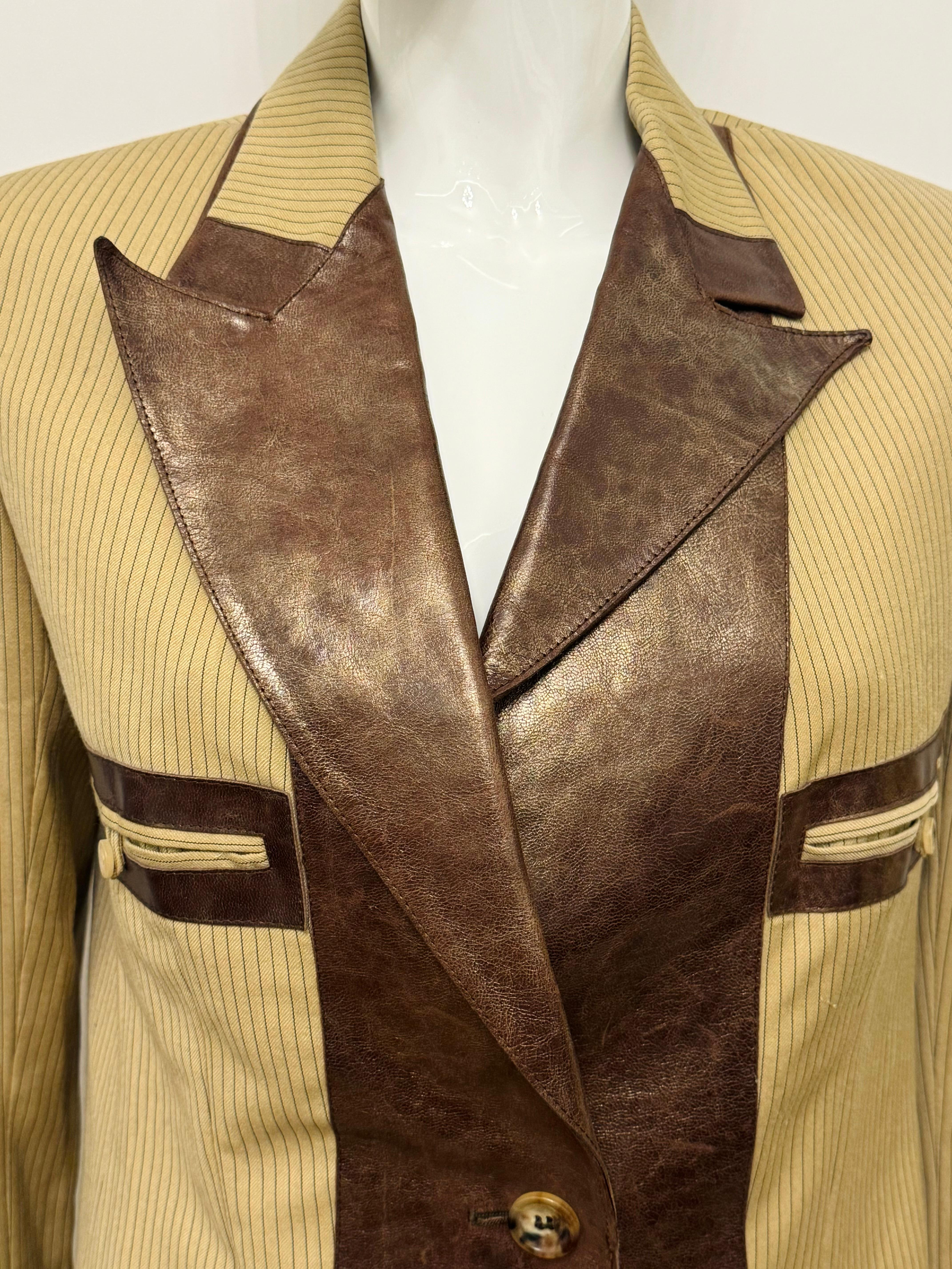 Rare Christian Dior by John Galliano runway F/W 2001 jacket Bon état - En vente à PARIS, FR