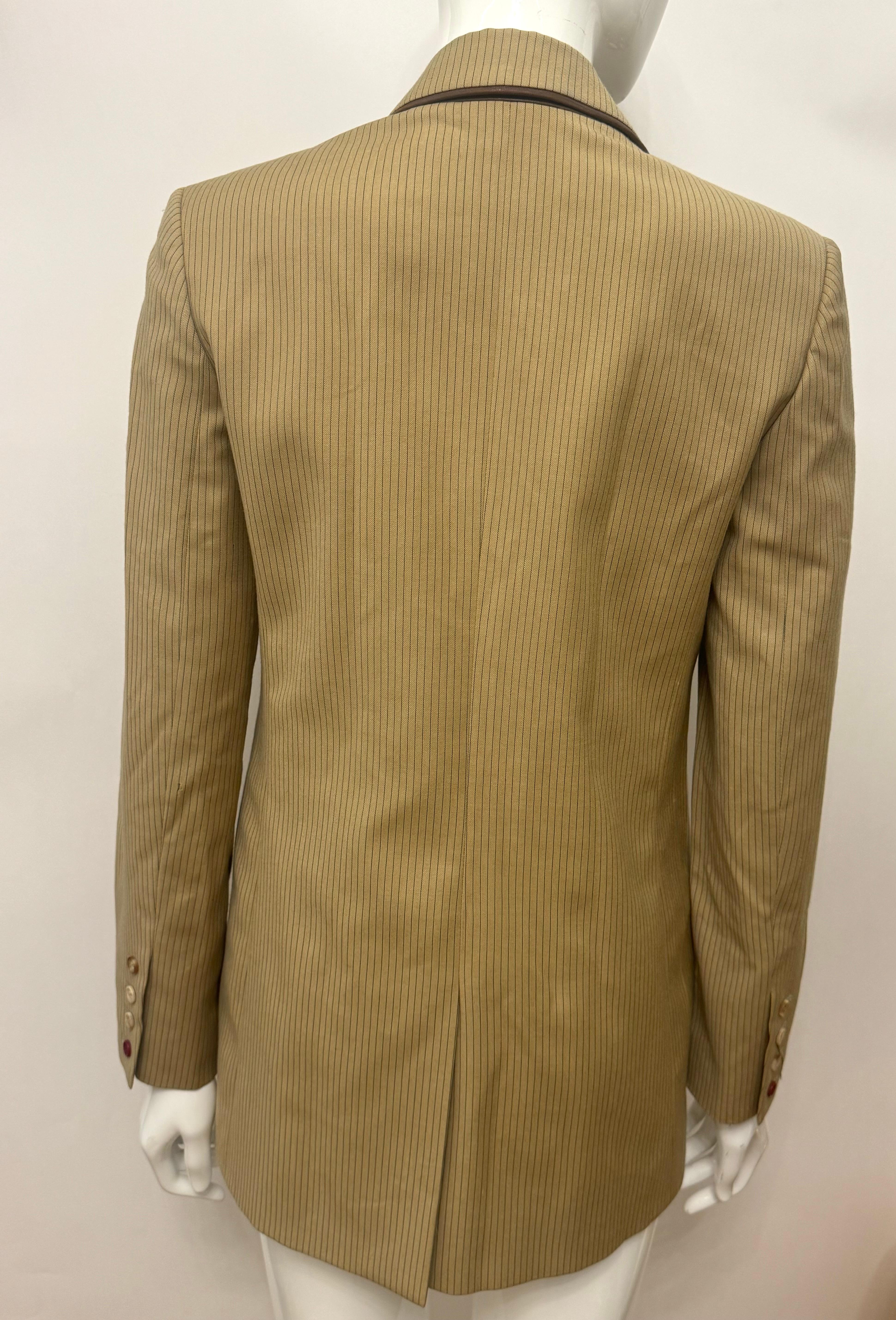 Rare Christian Dior by John Galliano runway F/W 2001 jacket en vente 3
