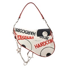 Rare Christian Dior by John Galliano S/S 2004 Hardcore Saddle bag