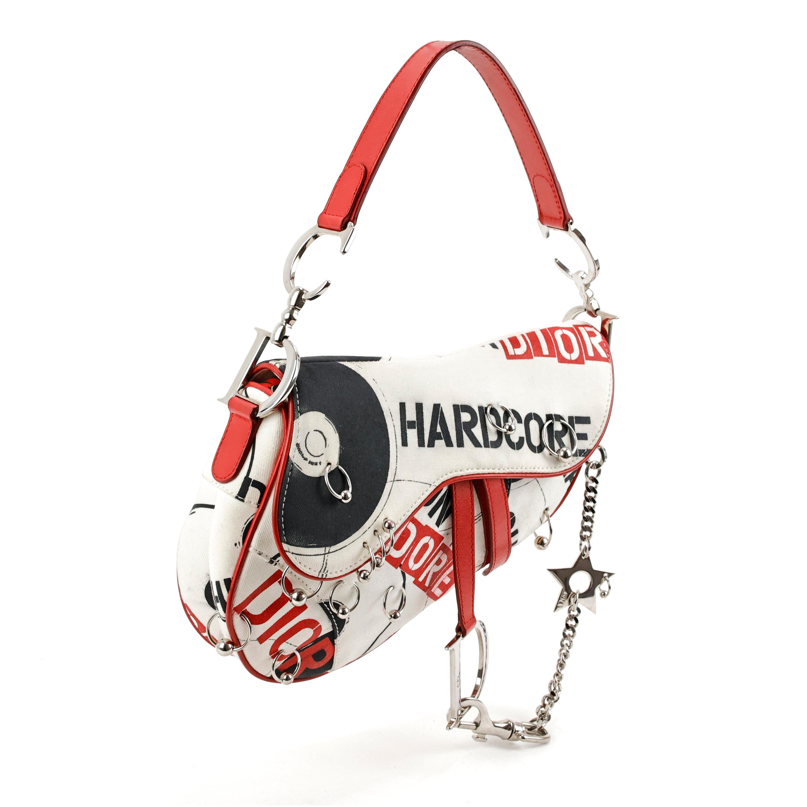 Raro bolso de montar Christian Dior by John Galliano S/S 2004 Hardcore Beige