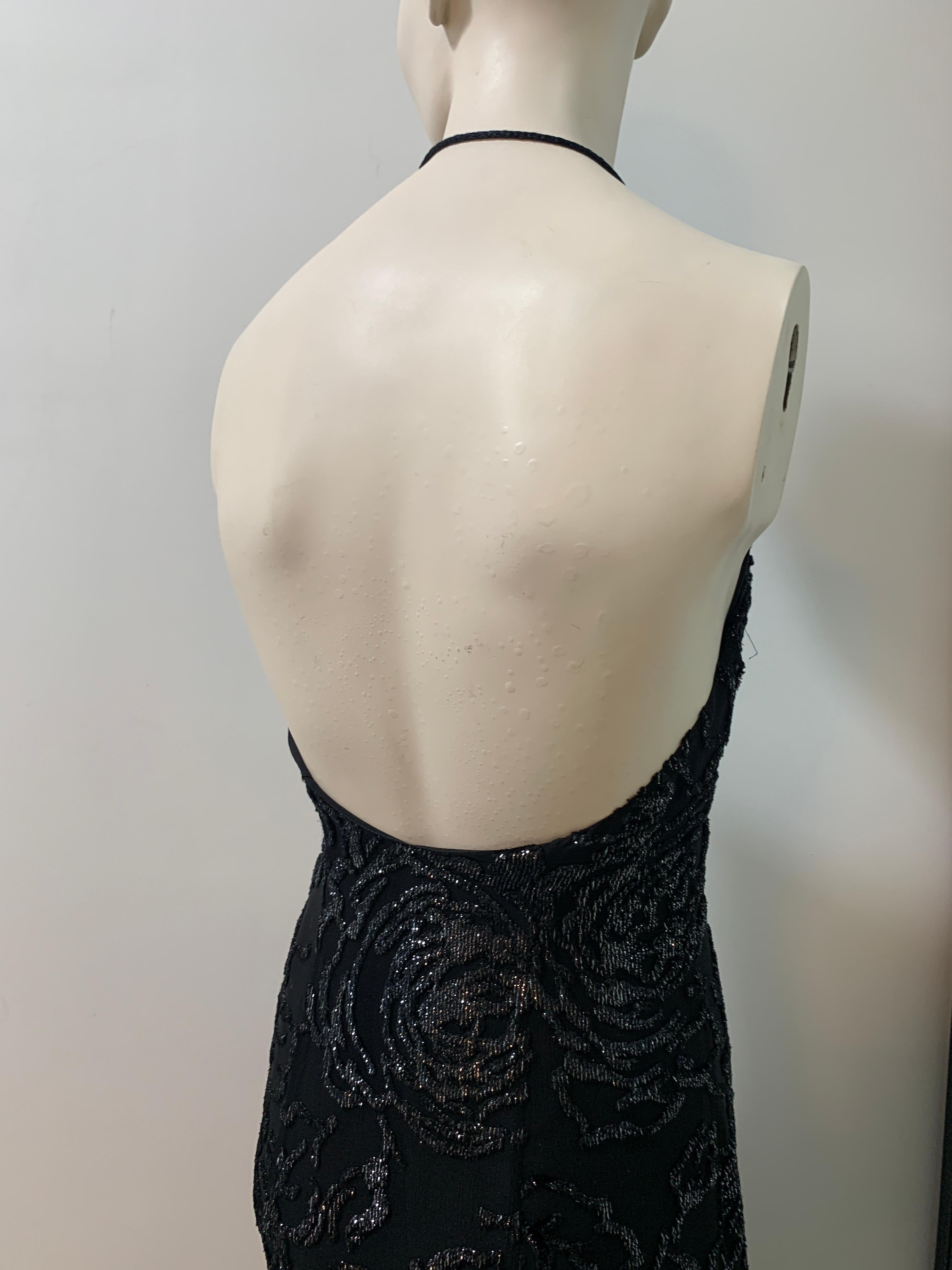 ¡Raro! Christian Dior & John Galliano 2002 vestido de noche rosa negro en venta 10
