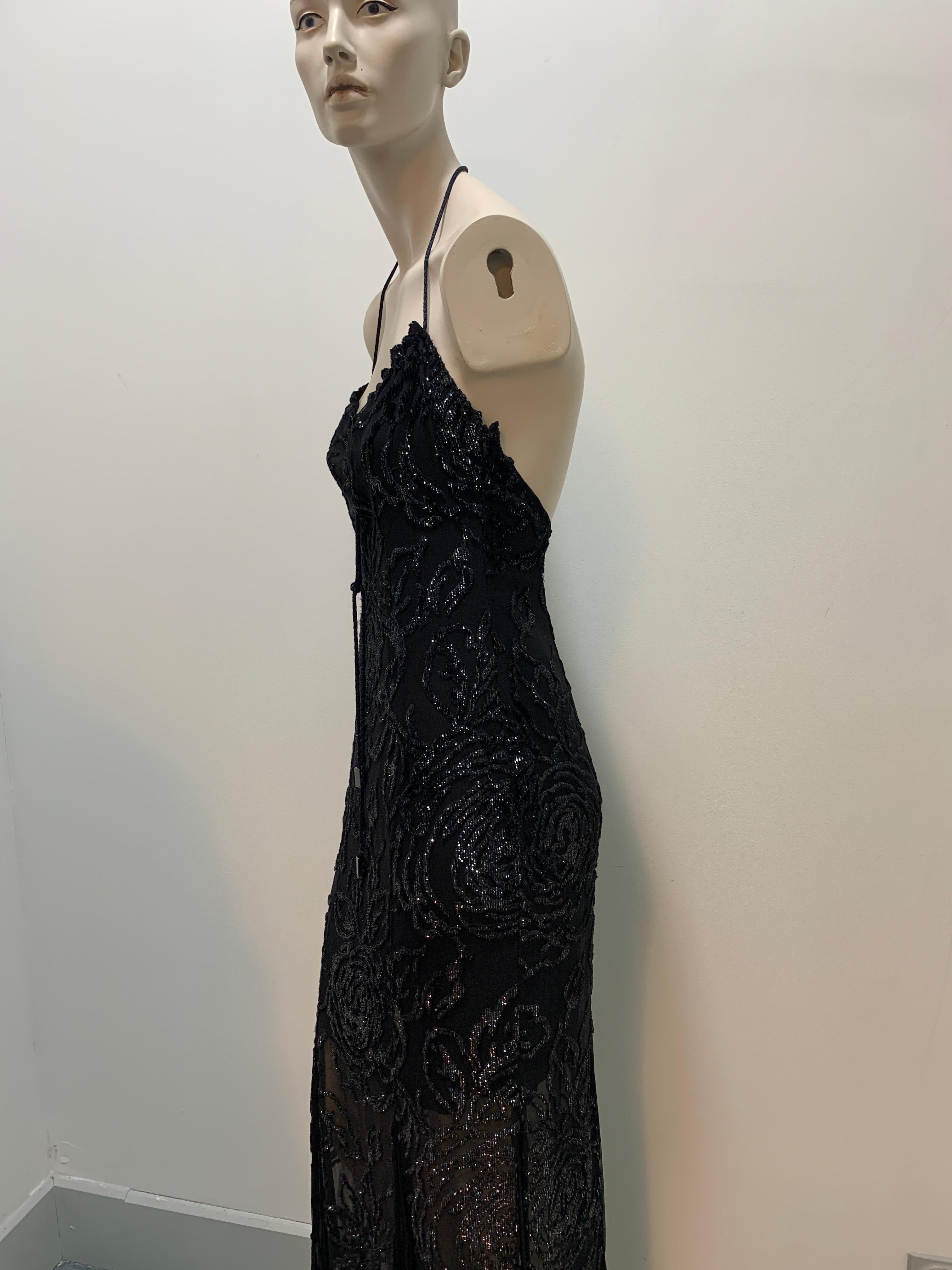¡Raro! Christian Dior & John Galliano 2002 vestido de noche rosa negro en venta 4