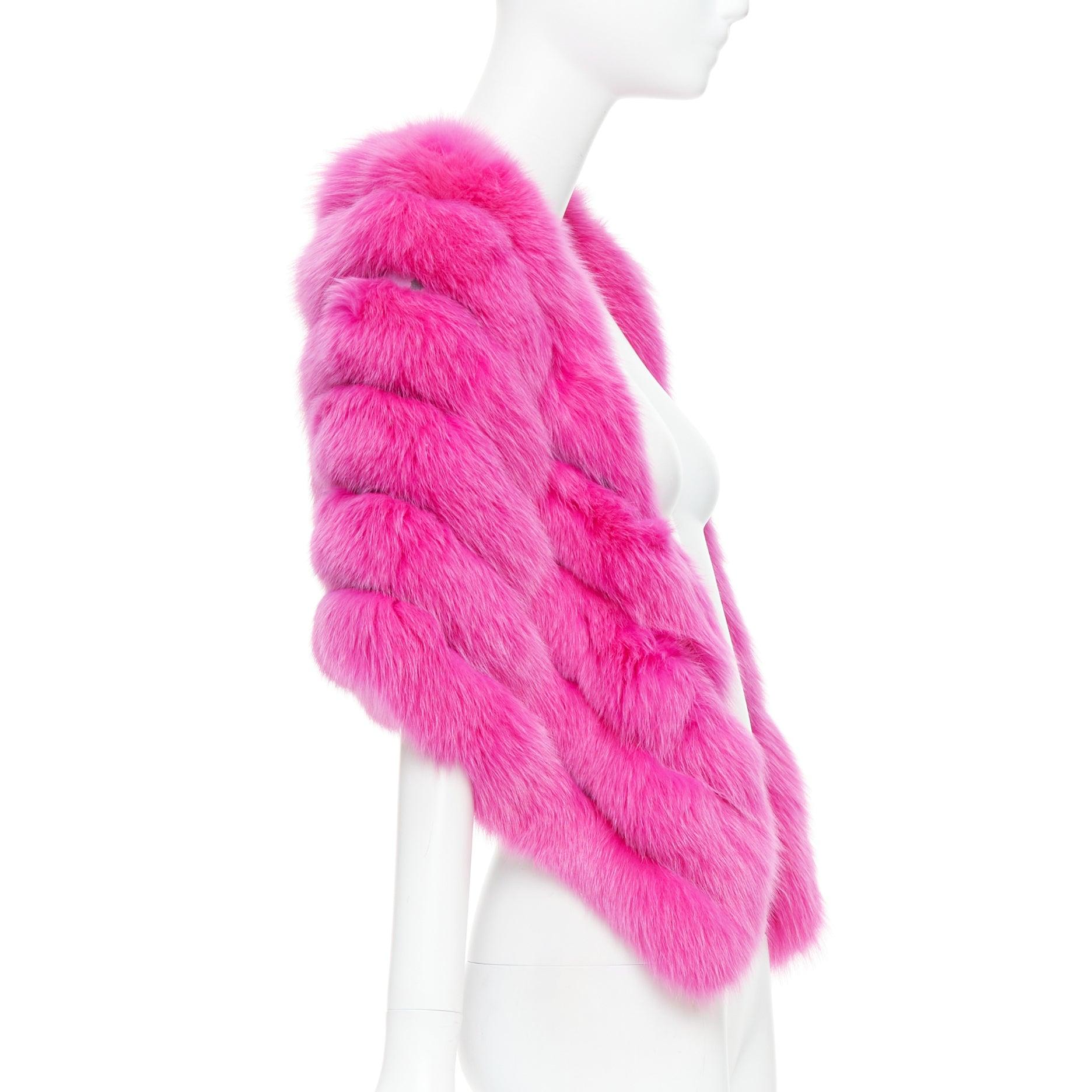rare CHRISTIAN DIOR John Galliano 2005 Vintage fur leopard silk panels shawl In Good Condition For Sale In Hong Kong, NT