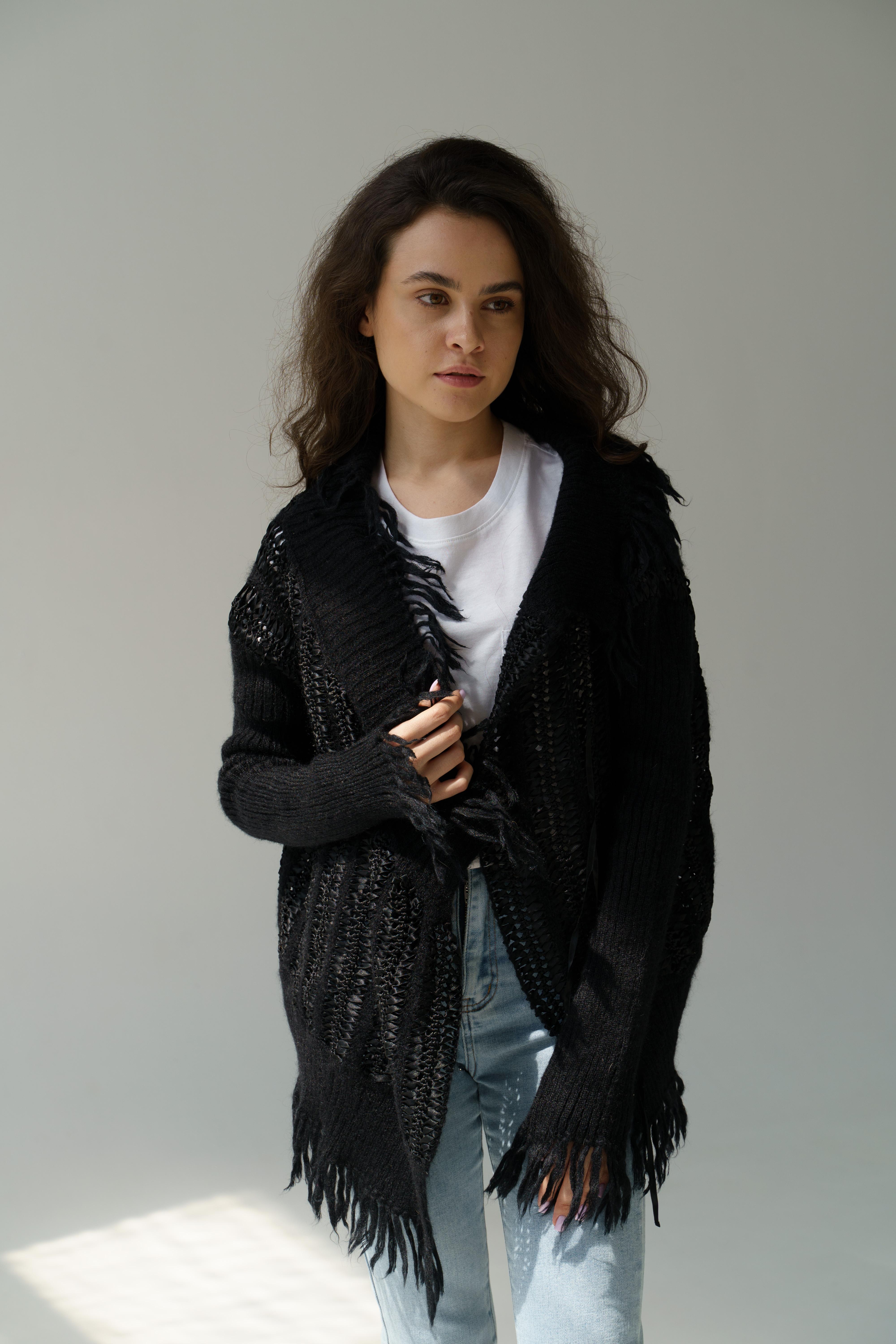 Noir rare ! Christian Dior & John Galliano F/W 1999 Cardigans en maille en vente