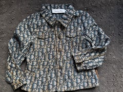 Rare Christian Dior Kids Oblique Monogram Denim Jacket – Vintage Size 4A