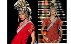 Rare Christian Dior Mohawk Hat  2002 John Galliano  MINT