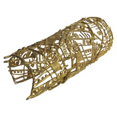 Rare Christian Lacroix 9" Cage Bracelet