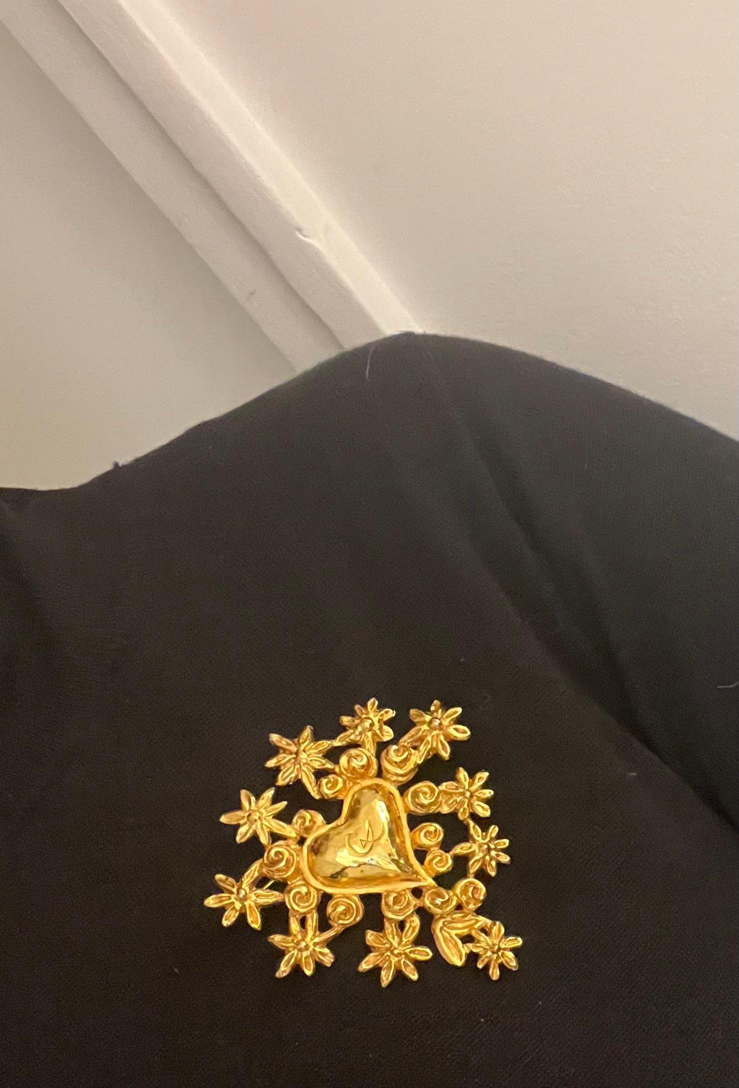 Modern Rare CHRISTIAN LACROIX vintage brooch 