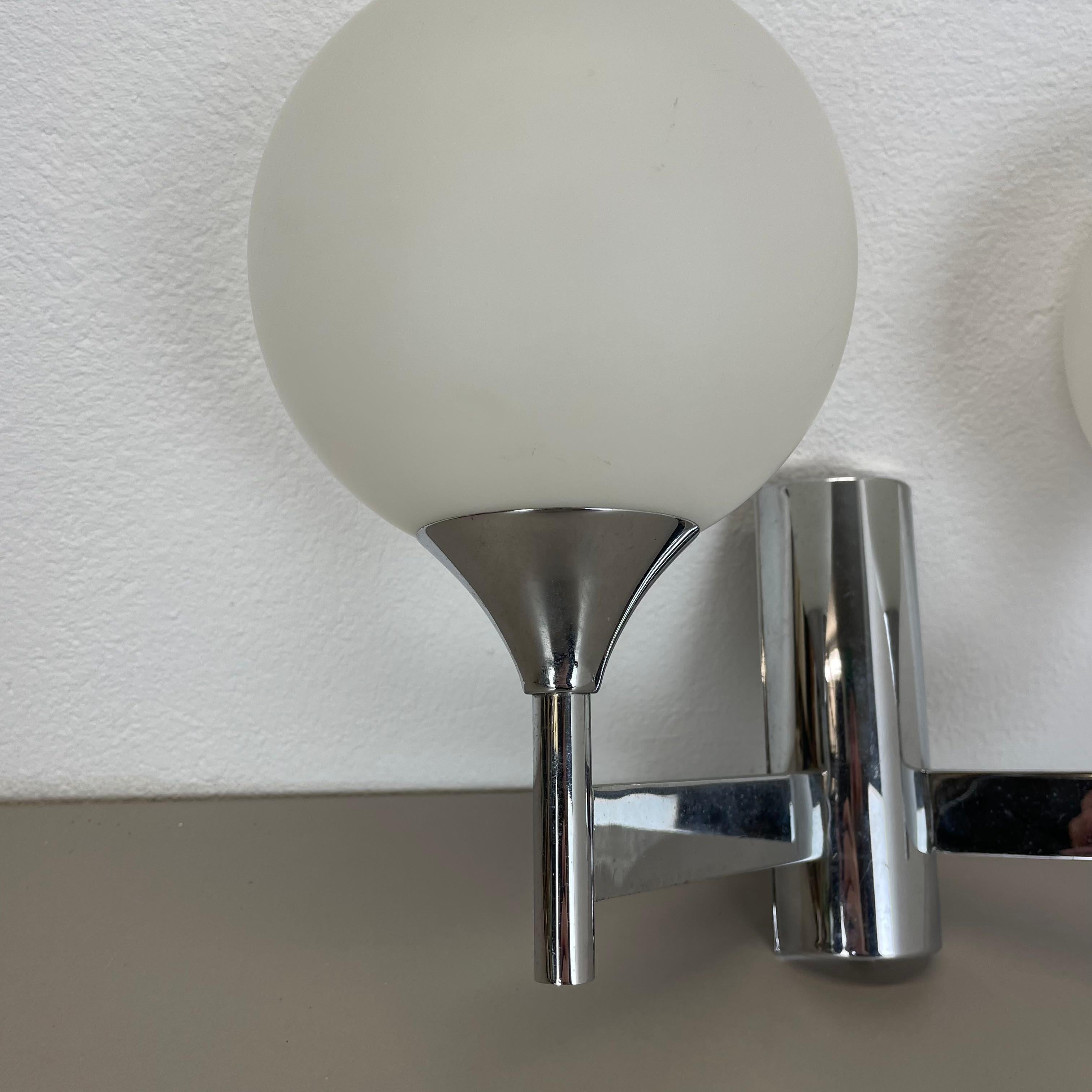 Mid-Century Modern rare chrome tube 