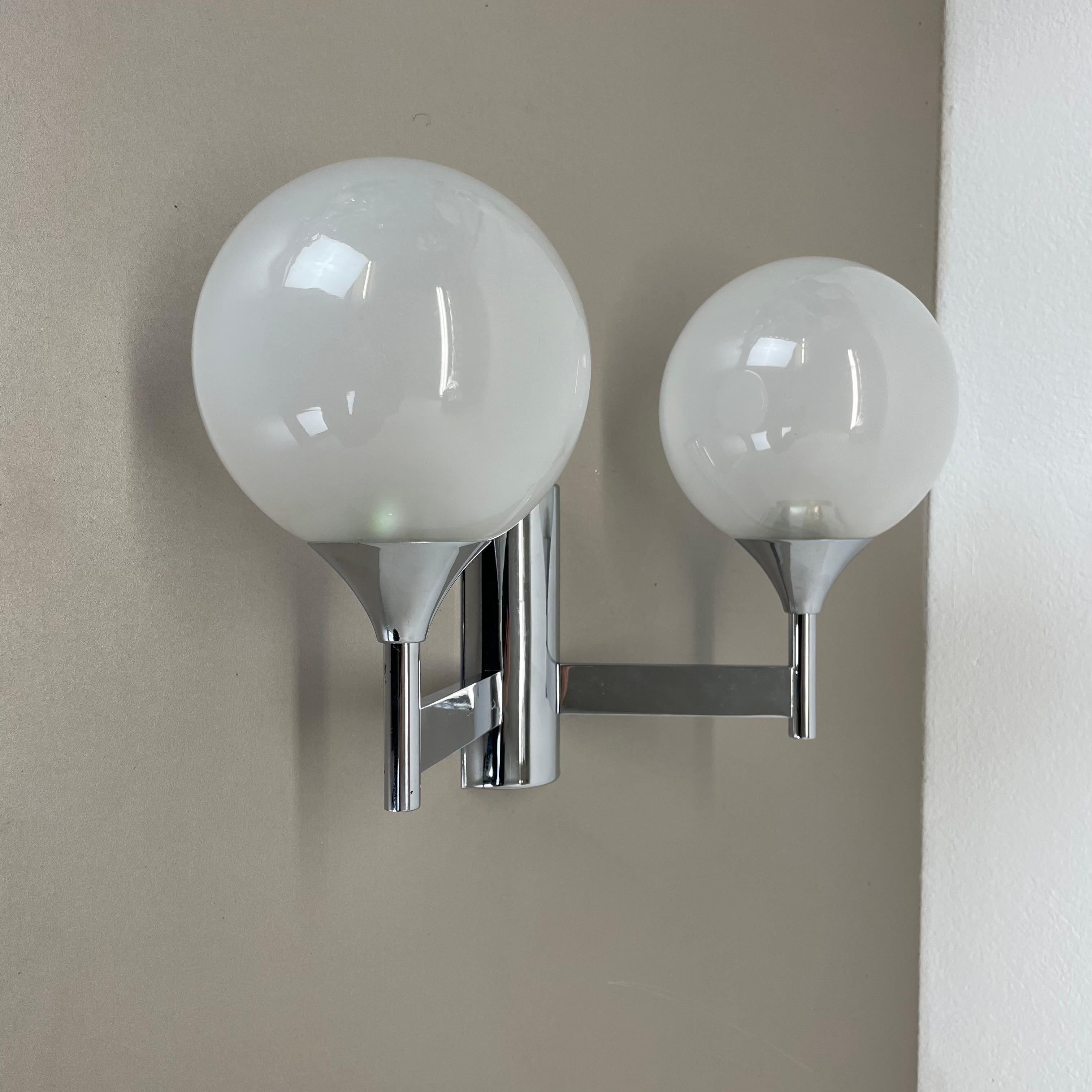 Italiano rara lampada da parete 