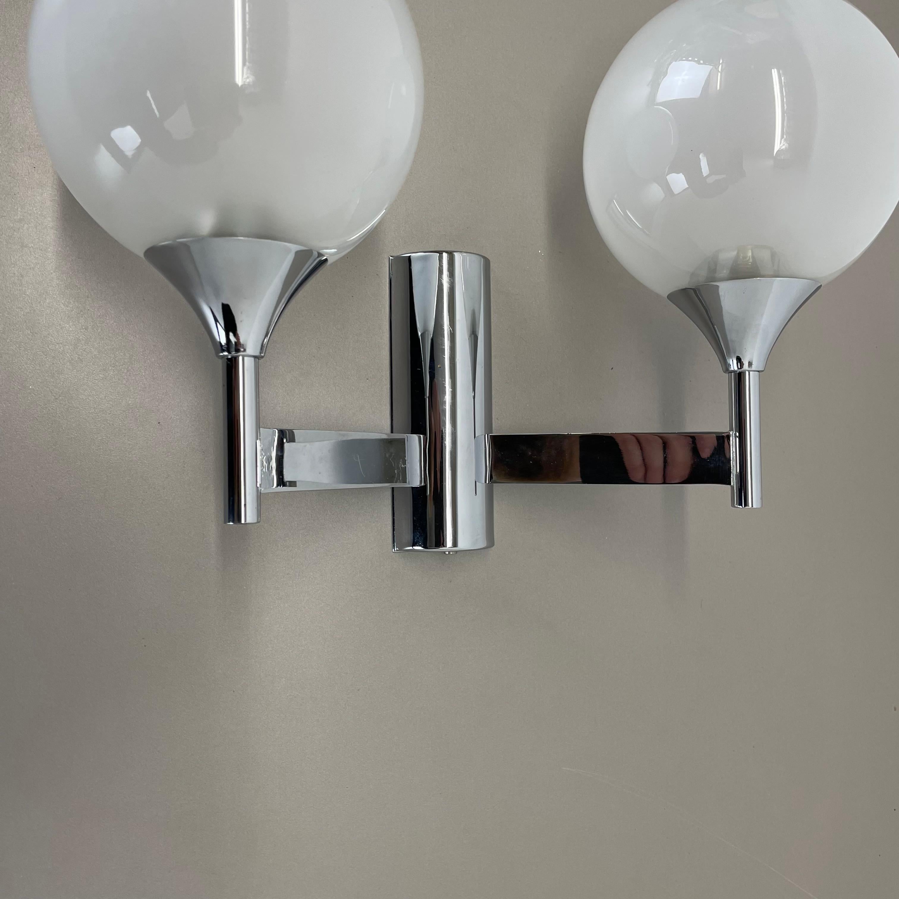 Metallo rara lampada da parete 
