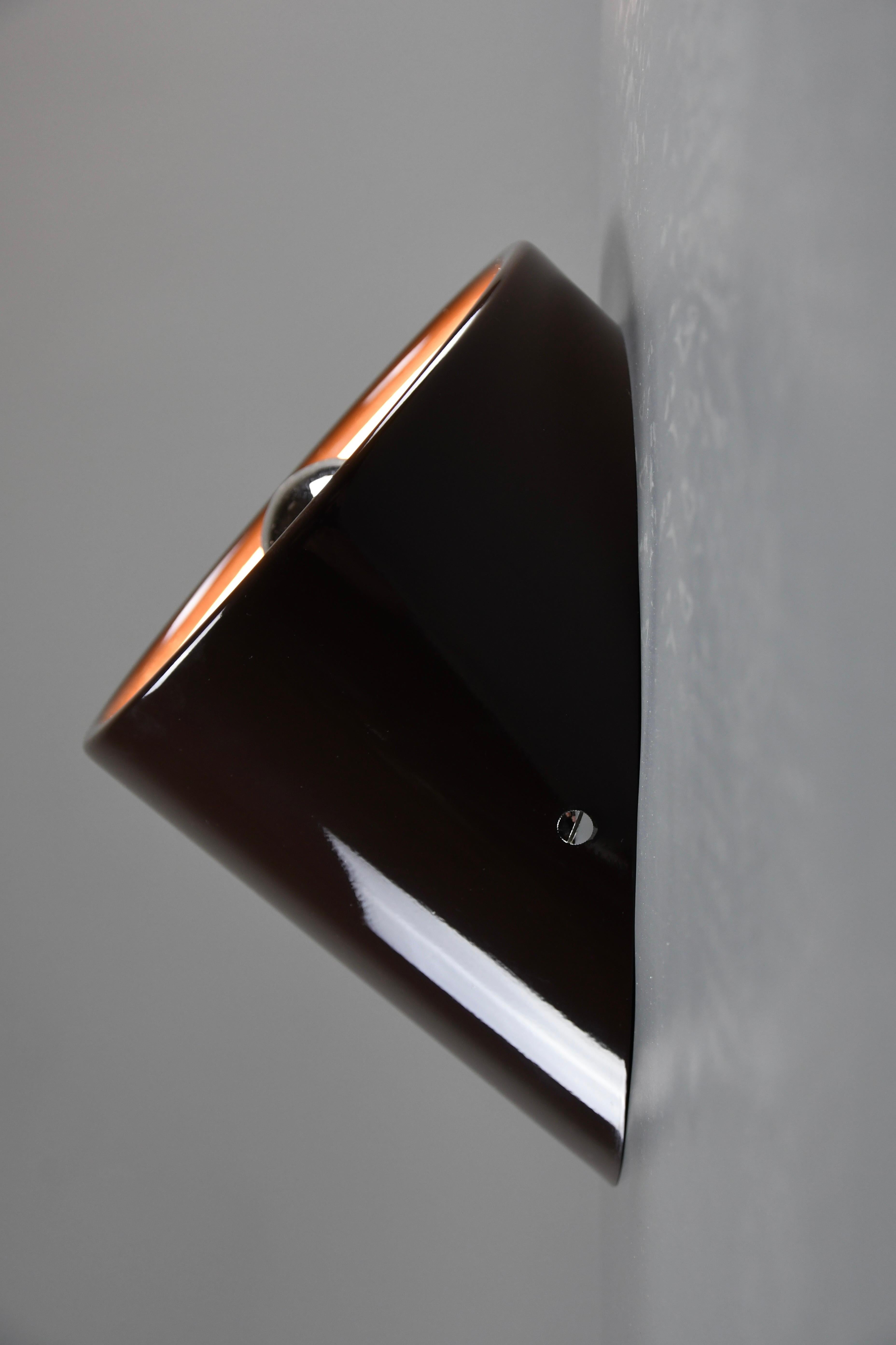 Mid-Century Modern Rare Cini Boeri Model 235 Wall Light for Arteluce, Italy, 1970s For Sale