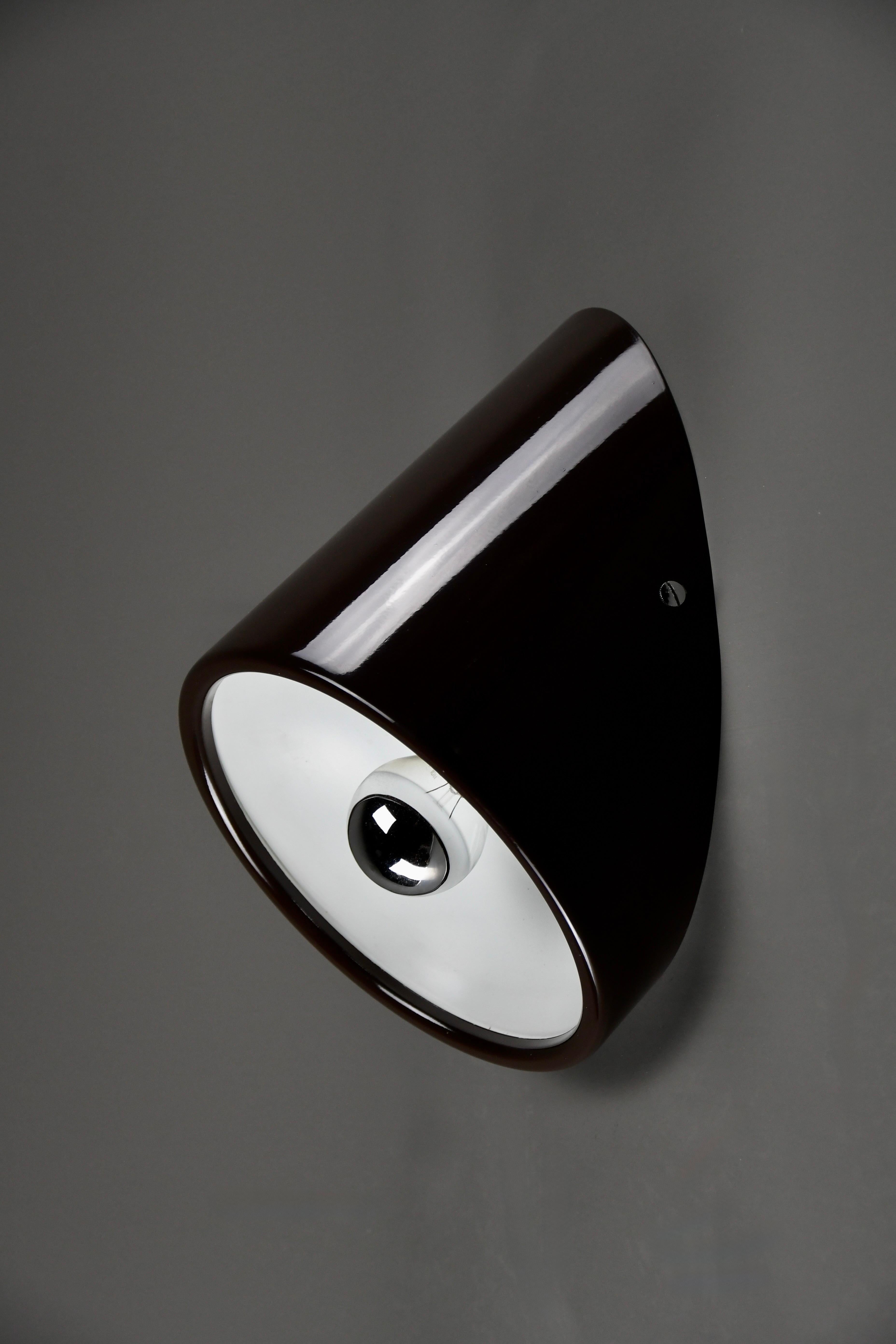 Italian Rare Cini Boeri Model 235 Wall Light for Arteluce, Italy, 1970s For Sale