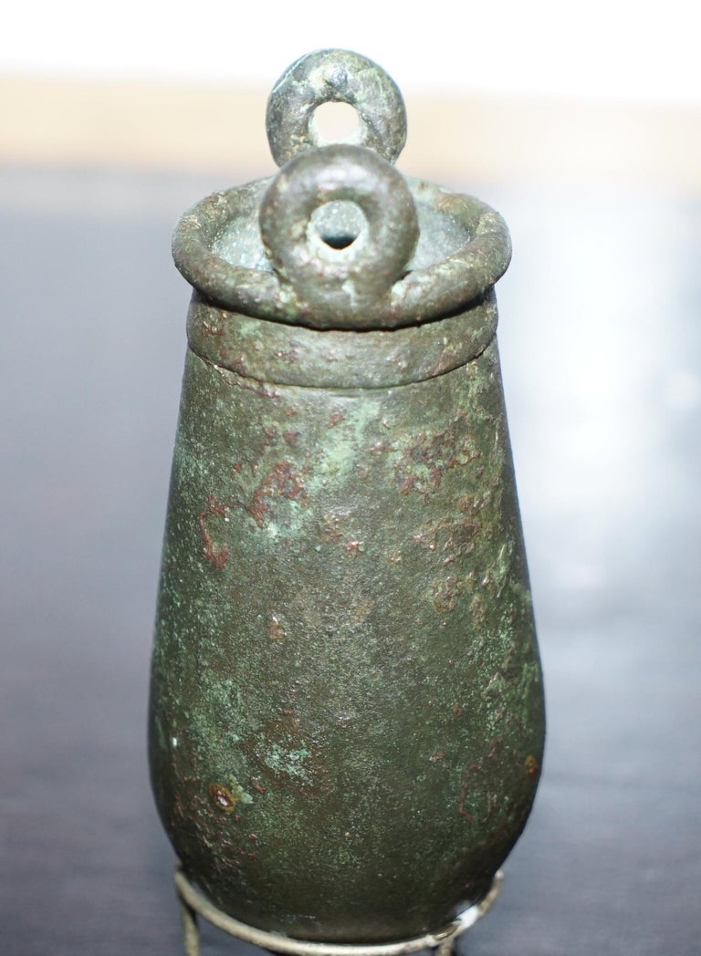 Rare circa 100AC Ancient 1st Century Roman Bronze Amphora Jug Vessel on ...