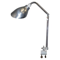 Rare circa 1920s Architect French Ki E Klair Model 210 Machinists Table Lamp