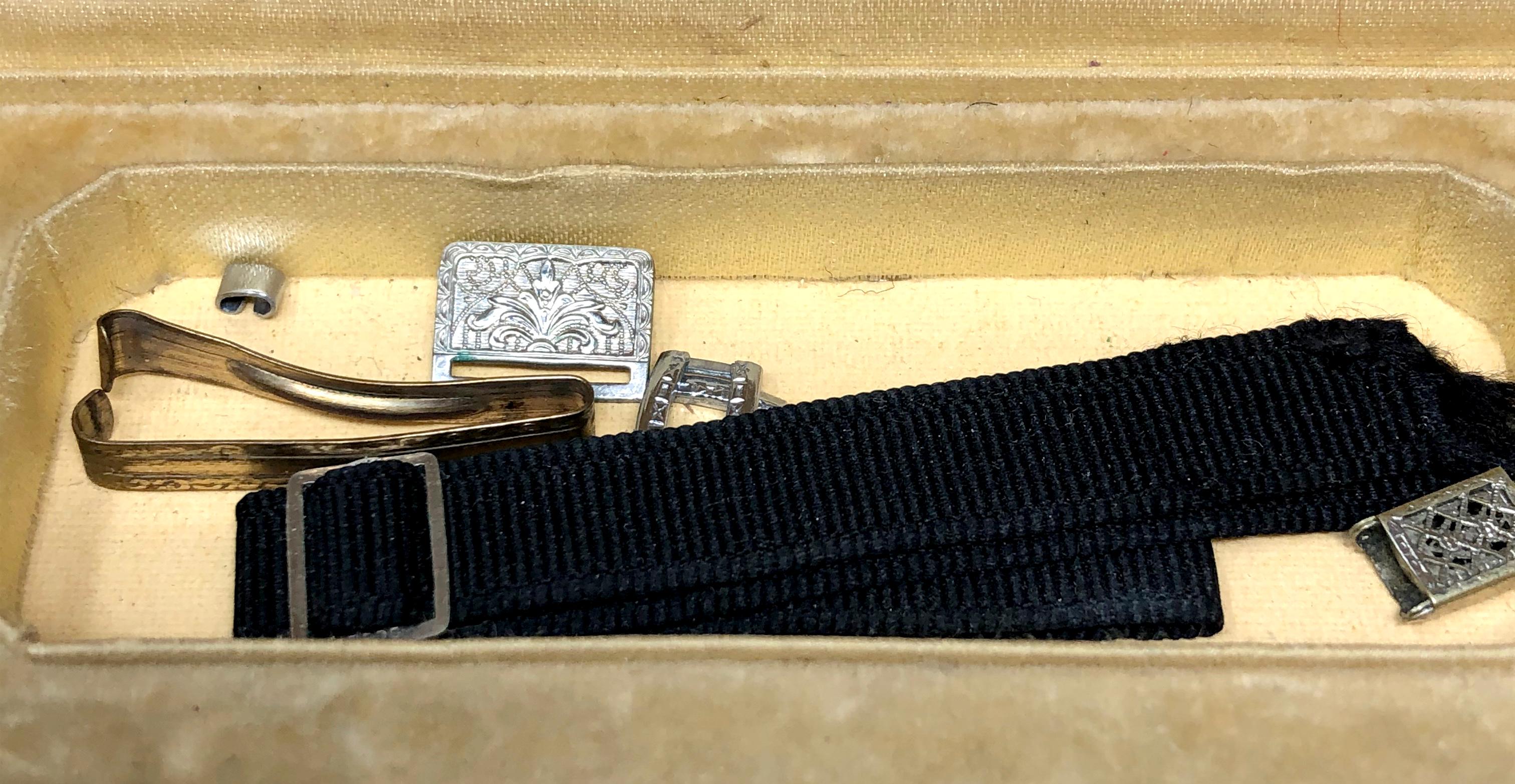 Rolex-Uhrenkasten für Damen, selten, ca. 1920er Jahre, Präsentationsbox (Leder) im Angebot