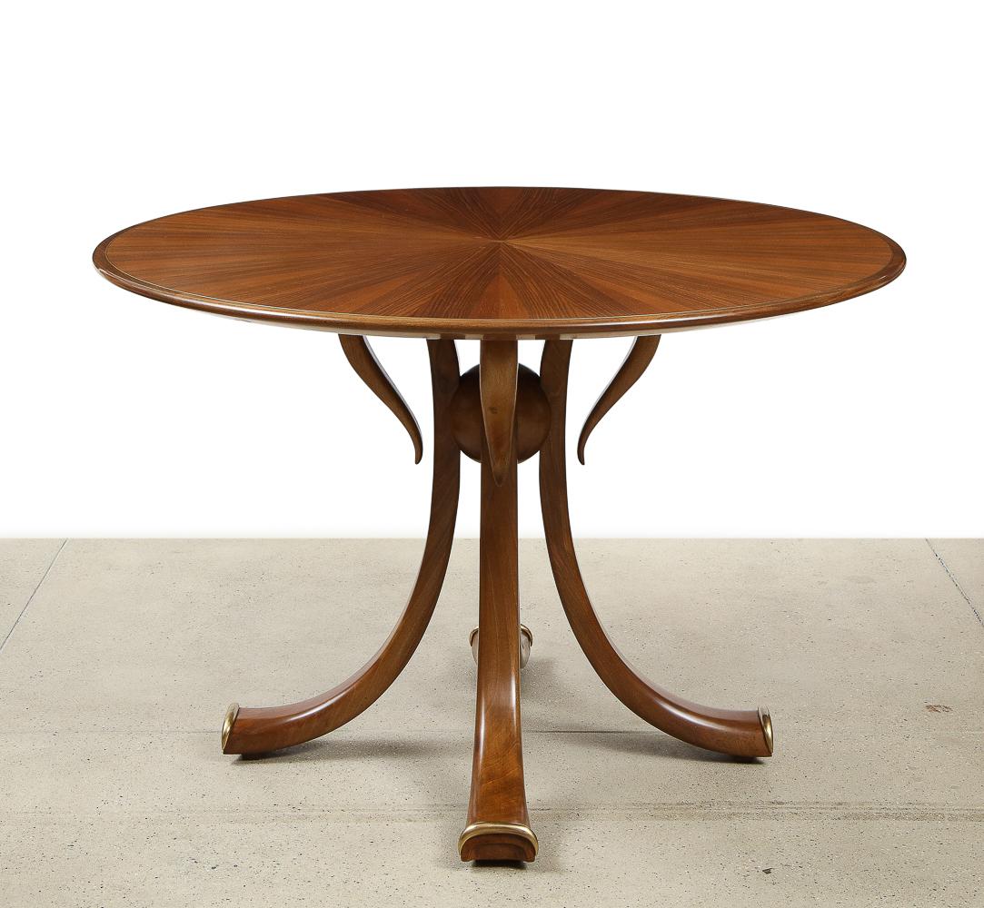 Modern Rare Circular Pedestal Table by Osvaldo Borsani for ABV