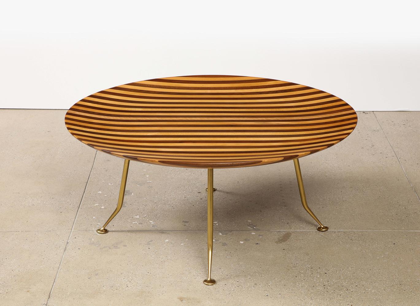 Mid-Century Modern Rare Circular Table No. 593 by Mario Gottardi For Sale