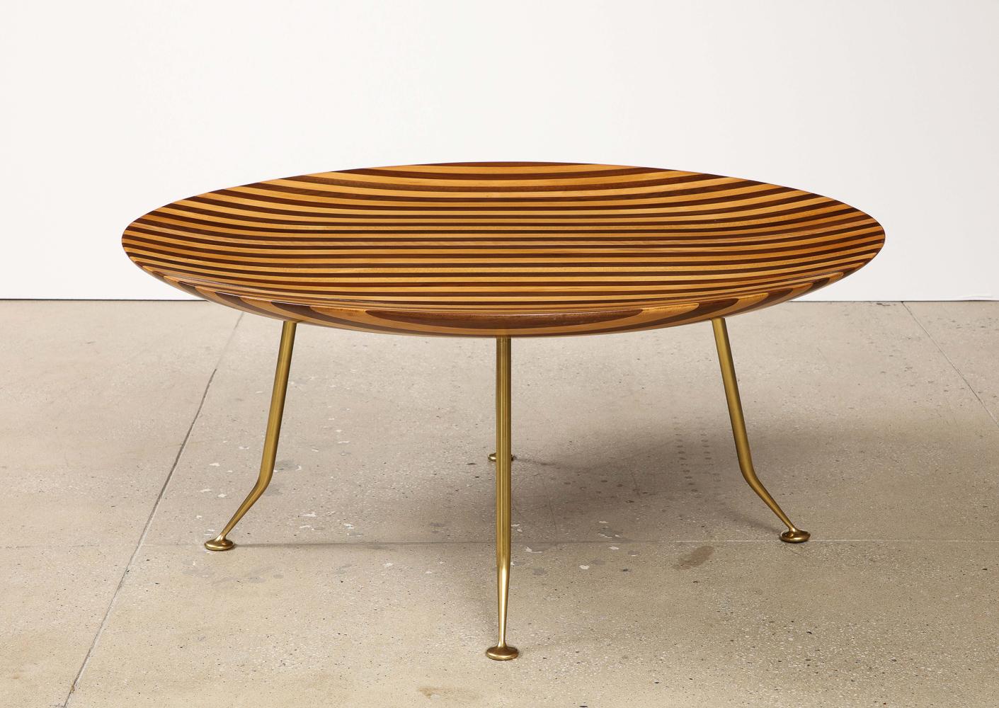 Italian Rare Circular Table No. 593 by Mario Gottardi For Sale