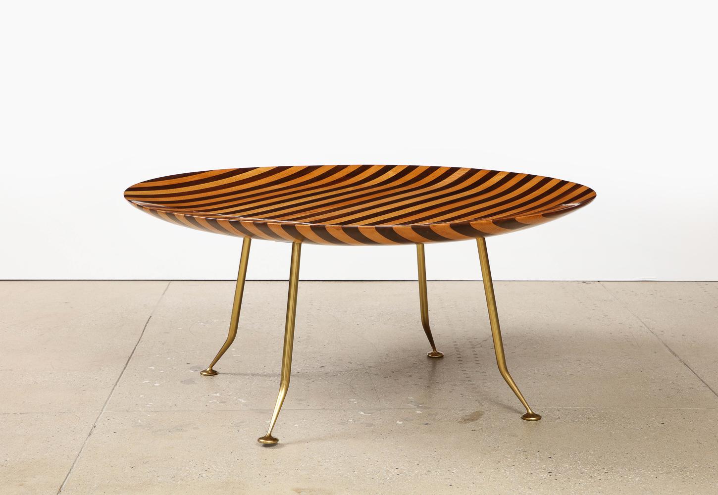 Rare Circular Table No. 593 by Mario Gottardi For Sale 1