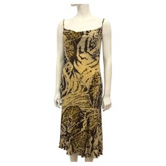 Rare Class Roberto Cavalli Jungle Tiger & Leopard print Slip Dress
