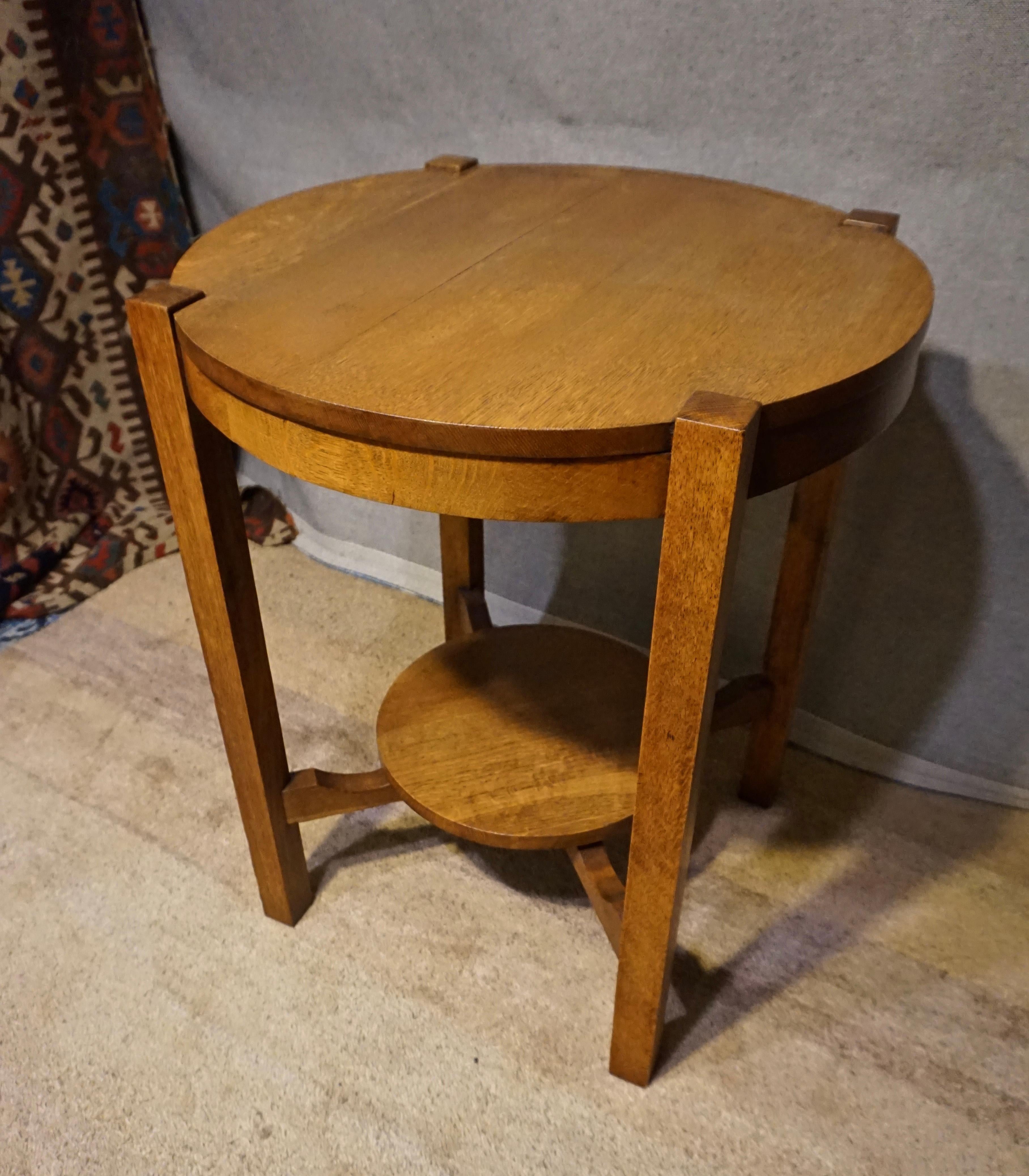 quarter round end table