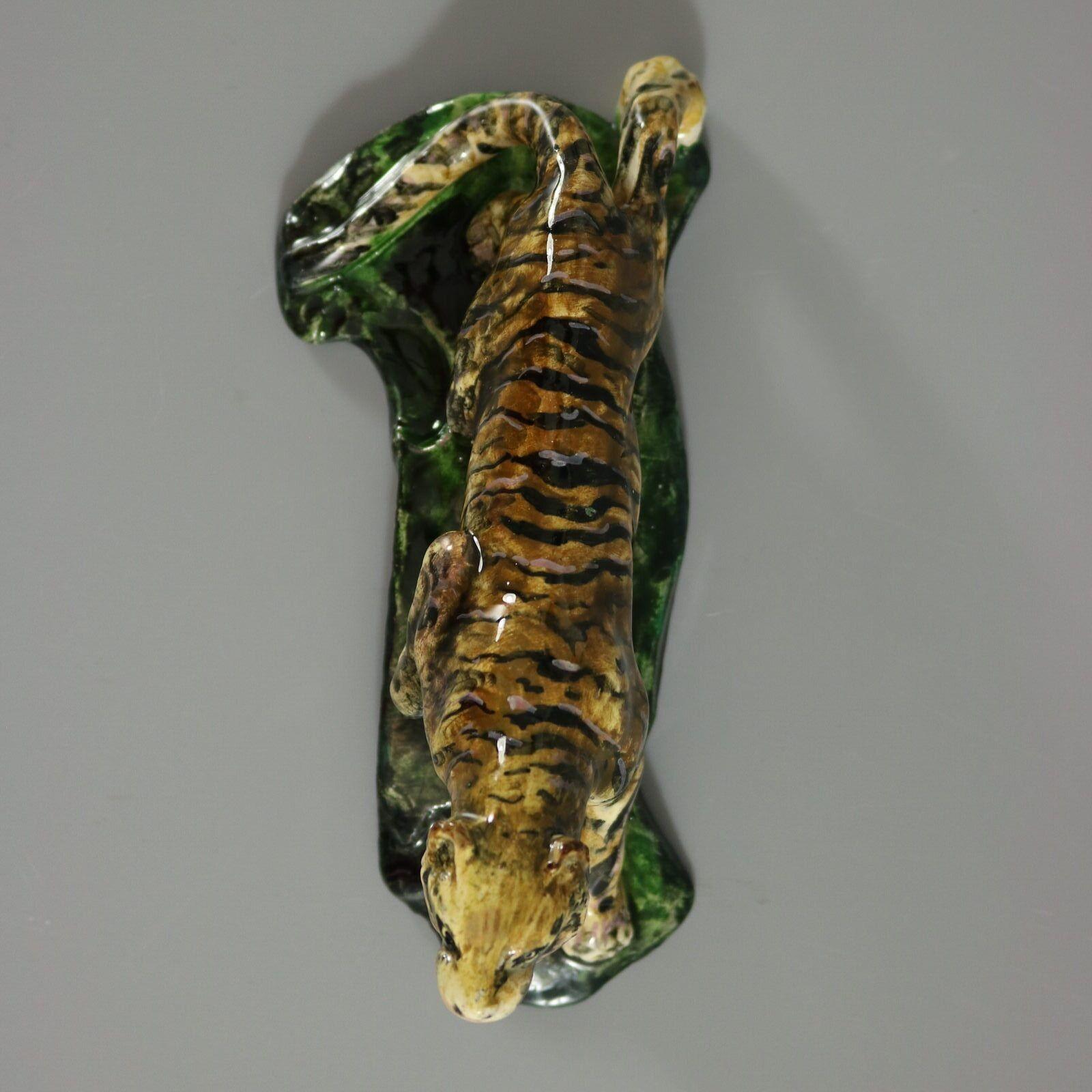Rare Clement Massier Prowling Tiger Figure For Sale 5
