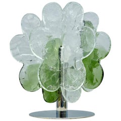 Rare Cloud Glass Table Lamp by Carlo Nason for Mazzega, Italy, 1970s